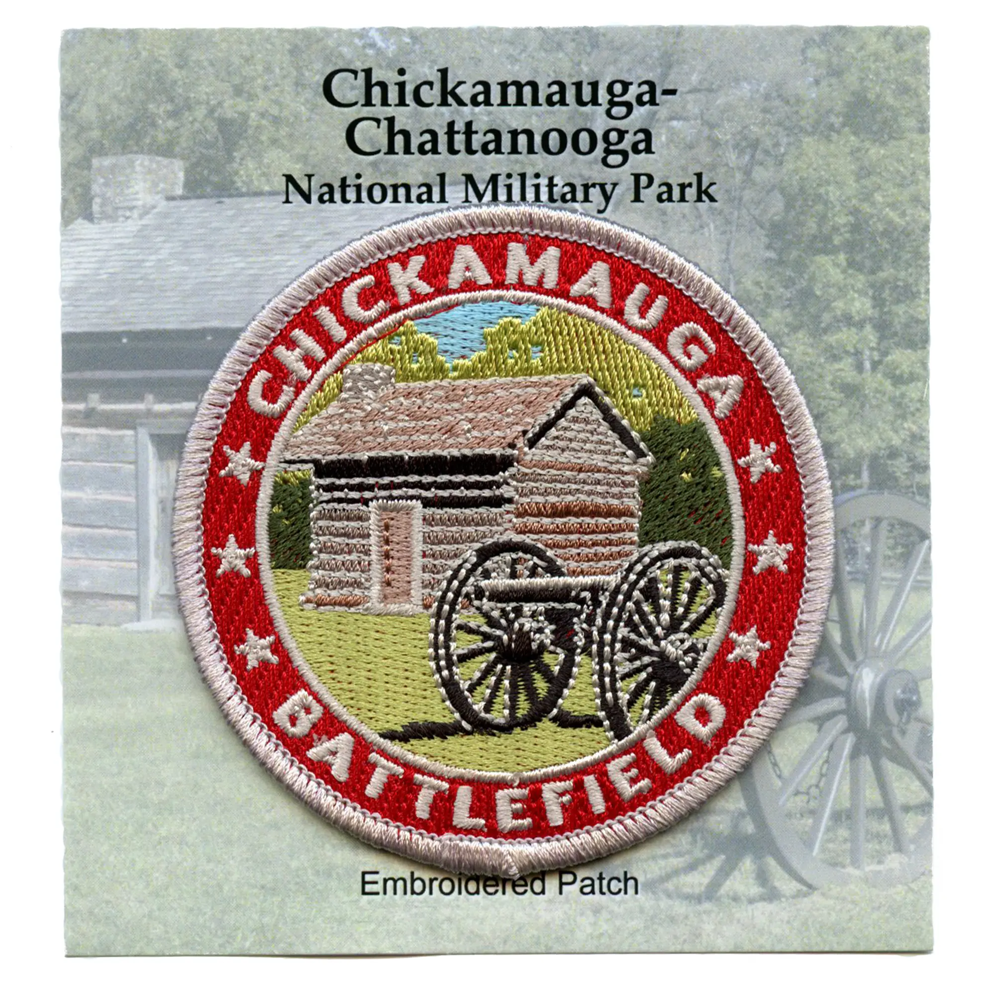 Chickamauga Chattanooga Tennessee Patch National Military Park Embroidered Iron On - Image 2