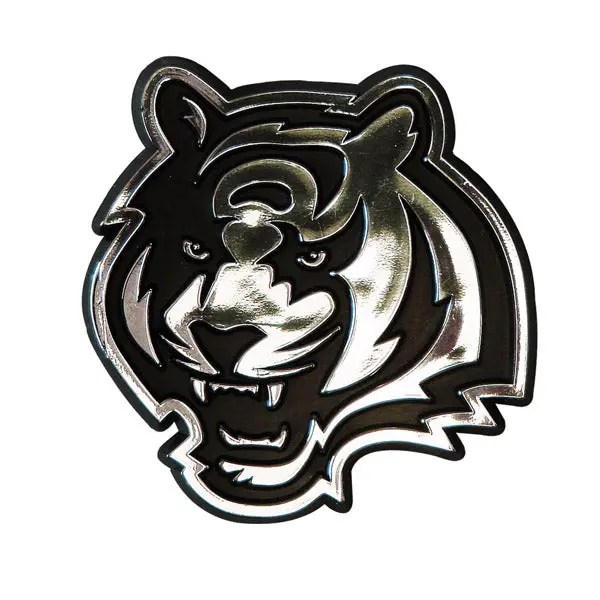 Cincinnati Bengals Car 3D Chrome Auto Emblem