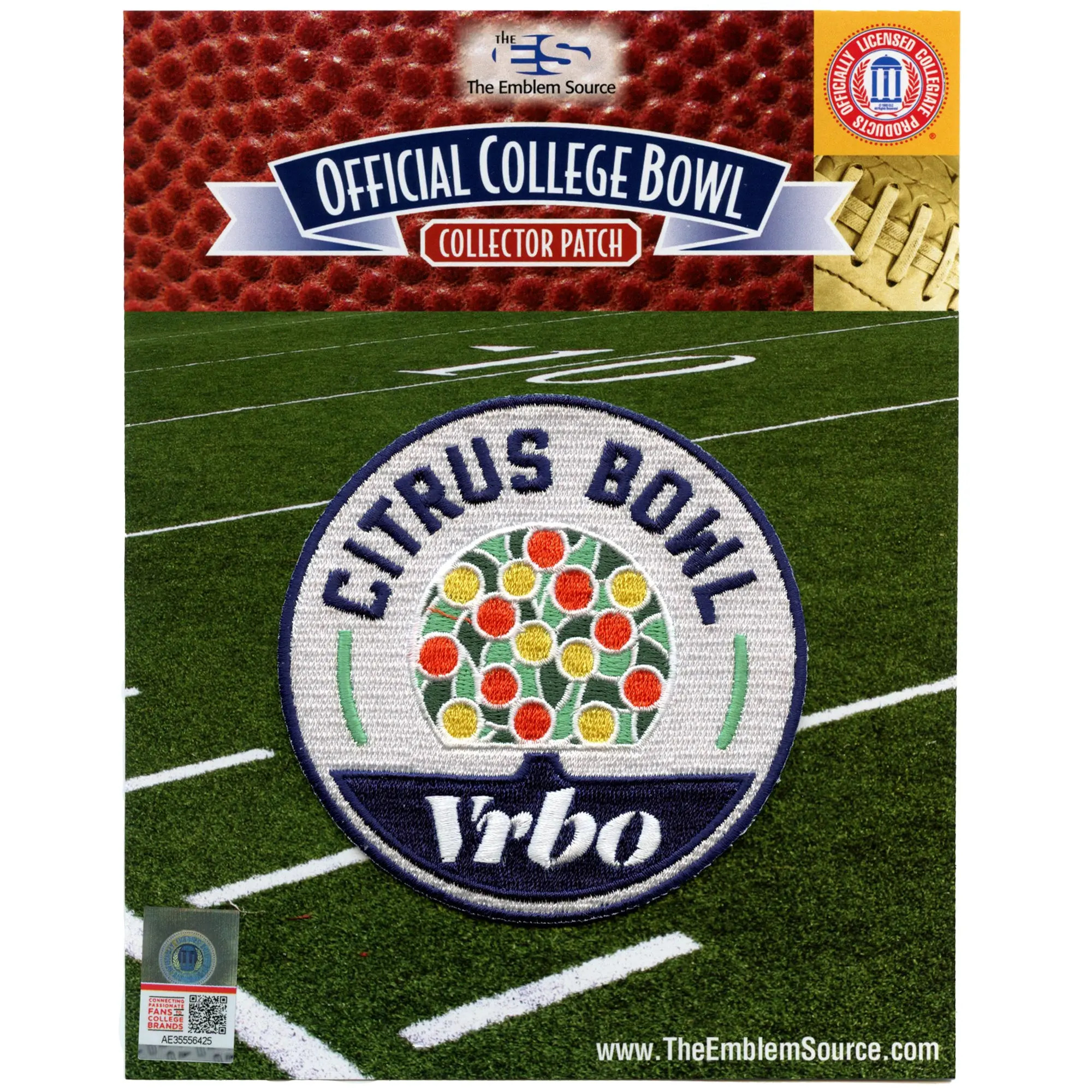 Citrus Bowl By VRBO Jersey Patch 2020 Alabama Crimson Tide Michigan Wolverines