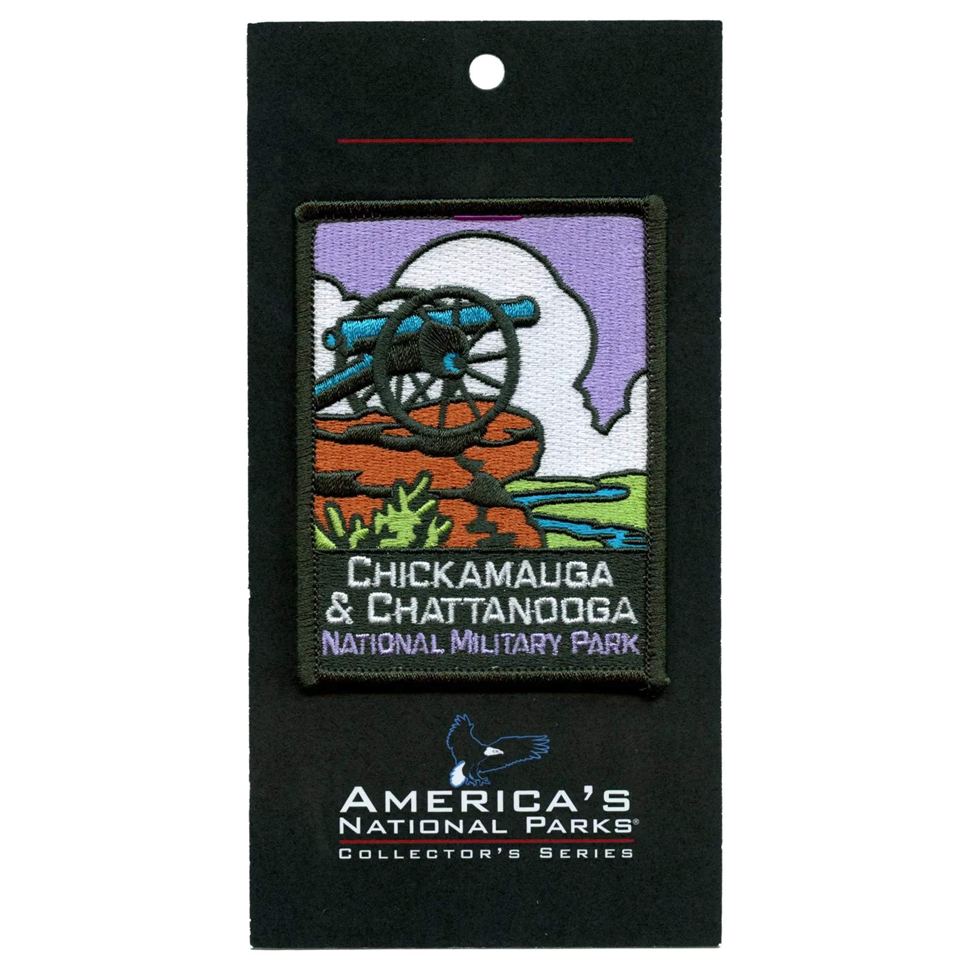 Chickamauga And Chattanooga National Military Park Patch Civil War Travel Embroidered Iron On - Image 2
