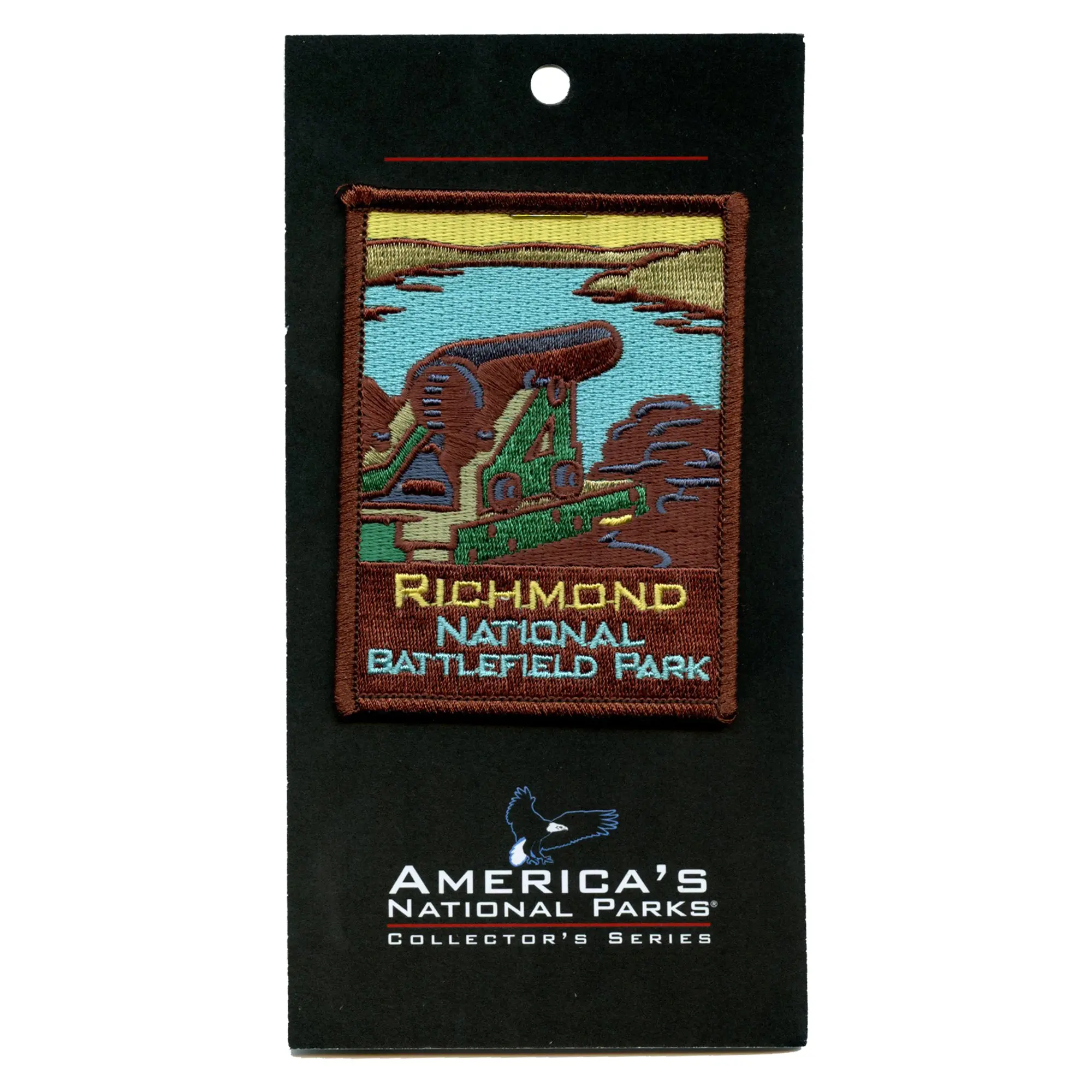 Richmond National Battlefield Park Patch Travel Civil War Embroidered Iron On - Image 2