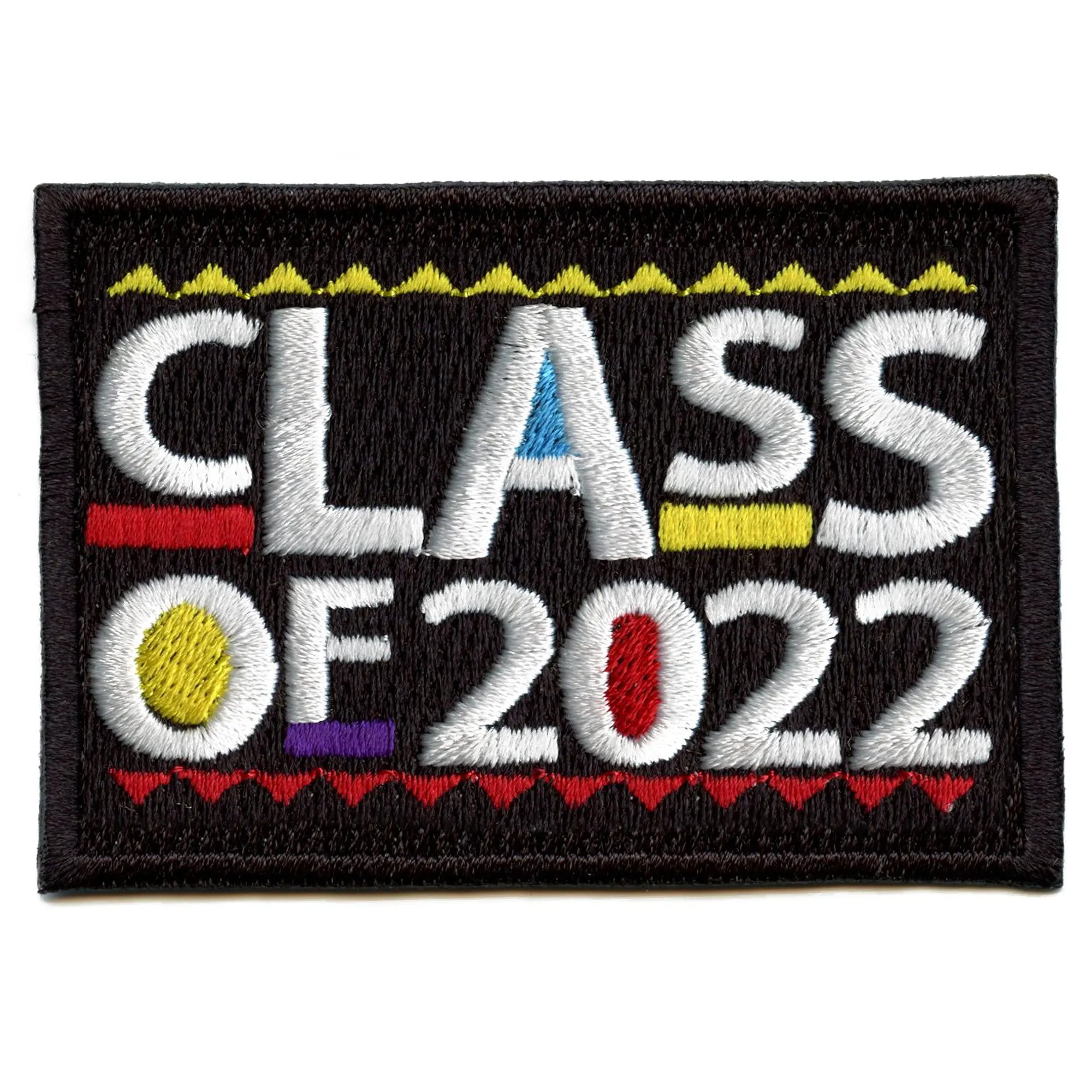 Class Of 2022 HBCU Box Logo Embroidered Iron On Patch