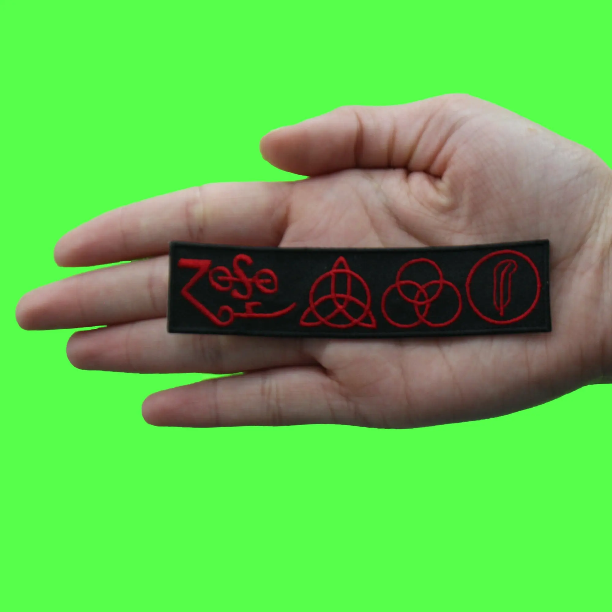 Hard Rock Band Patch Classic Members Logos Embroidered Iron On - Image 2