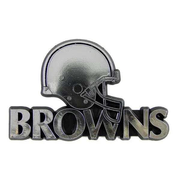 Cleveland Browns Car 3D Chrome Auto Emblem