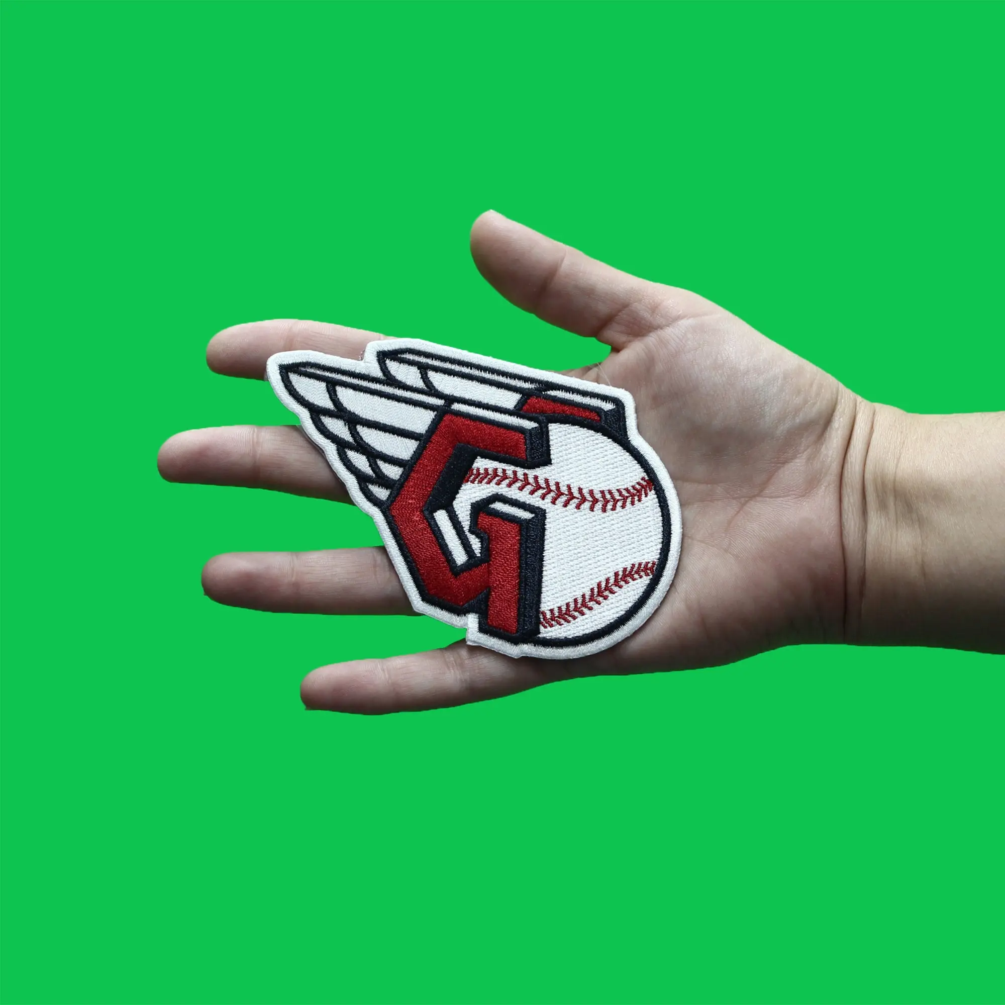 Cleveland Guardians Primary Logo Jersey Patch 2021 - Image 3