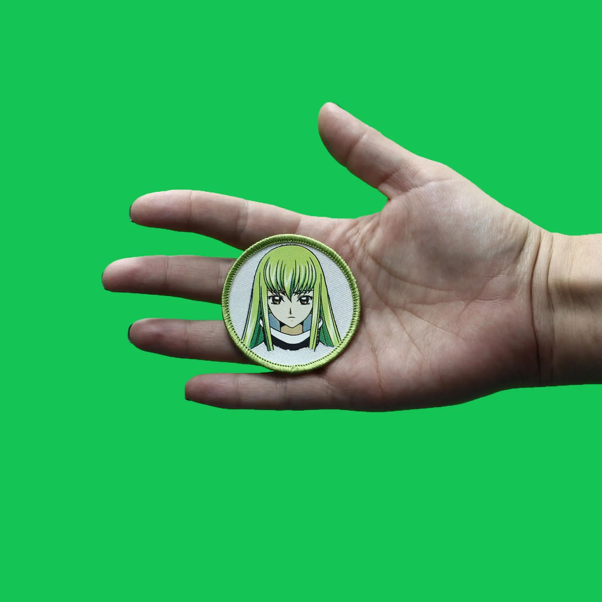 Code Geass CC Patch Anime Witch Round Embroidered Sew On - Image 2