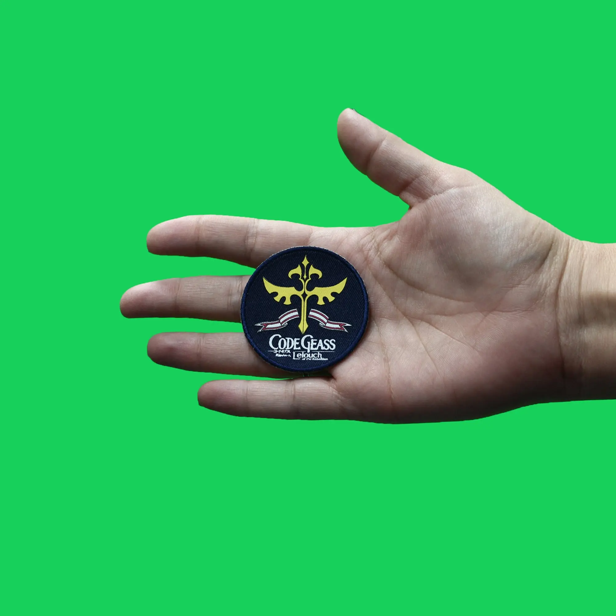 Code Geass Lulu Symbol Patch Lelouch of the Rebellion Embroidered Iron On - Image 2