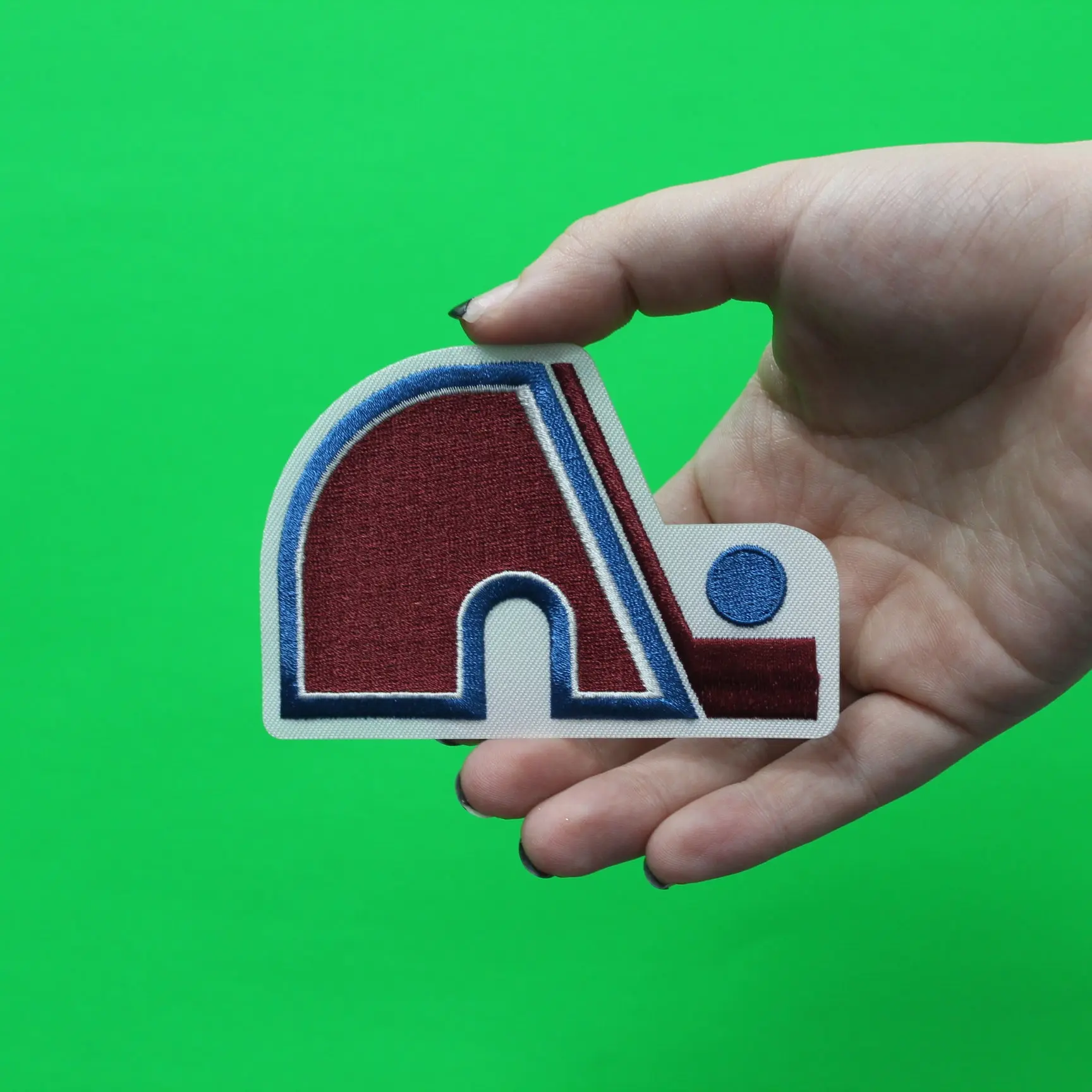 Colorado Avalanche Throwback Old Primary Team Logo Patch - Image 2