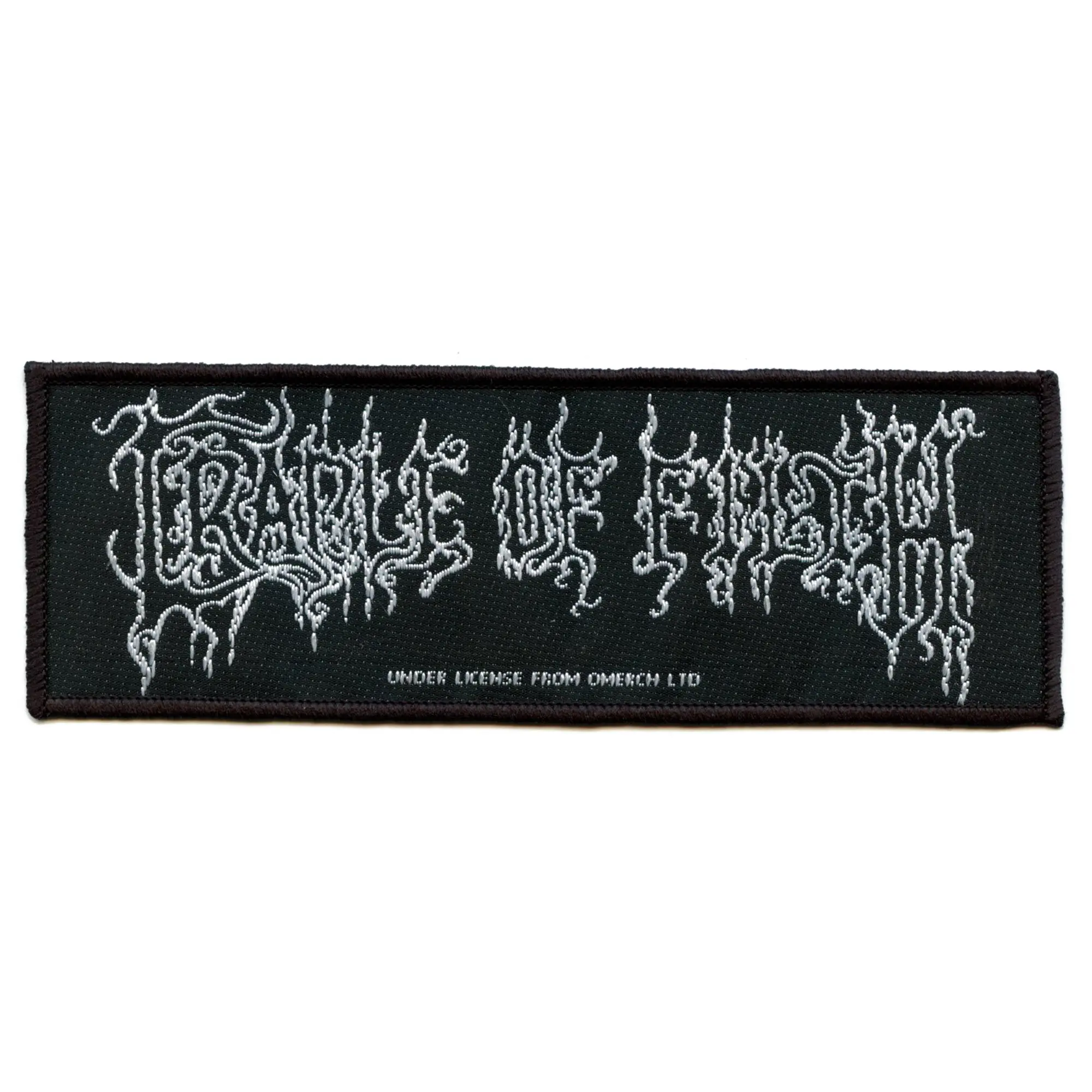 Cradle Of Filth Logo Patch Heavy Metal Band Woven Sew On