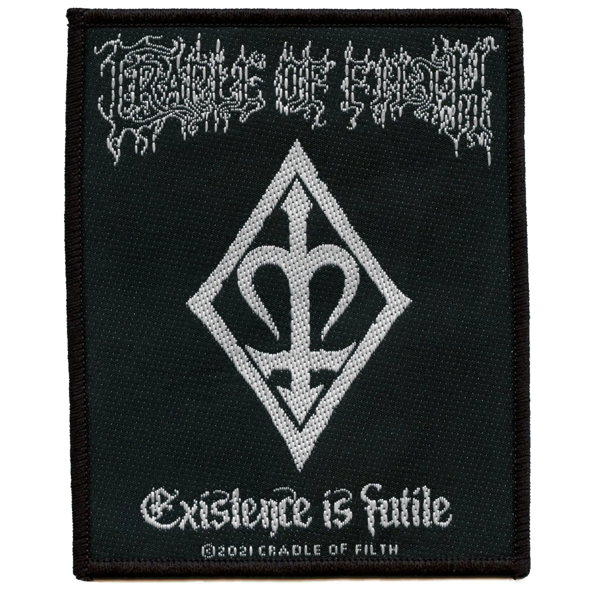 Cradle of Filth Patch Existence Is Futile Woven Sew On