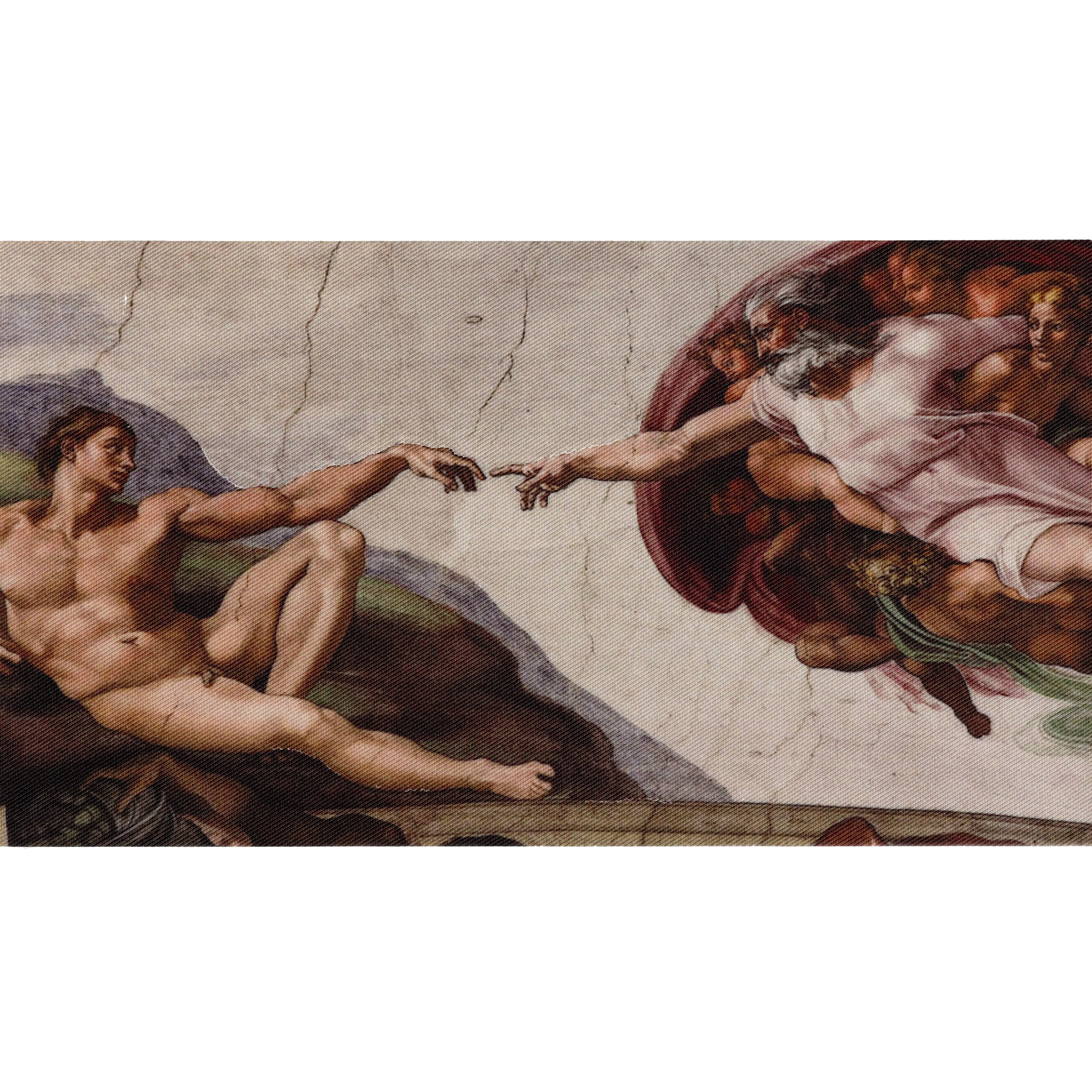 Creation Renaissance Painting Patch Biblical Italian Art XL Sublimated Iron On PhotoPatch