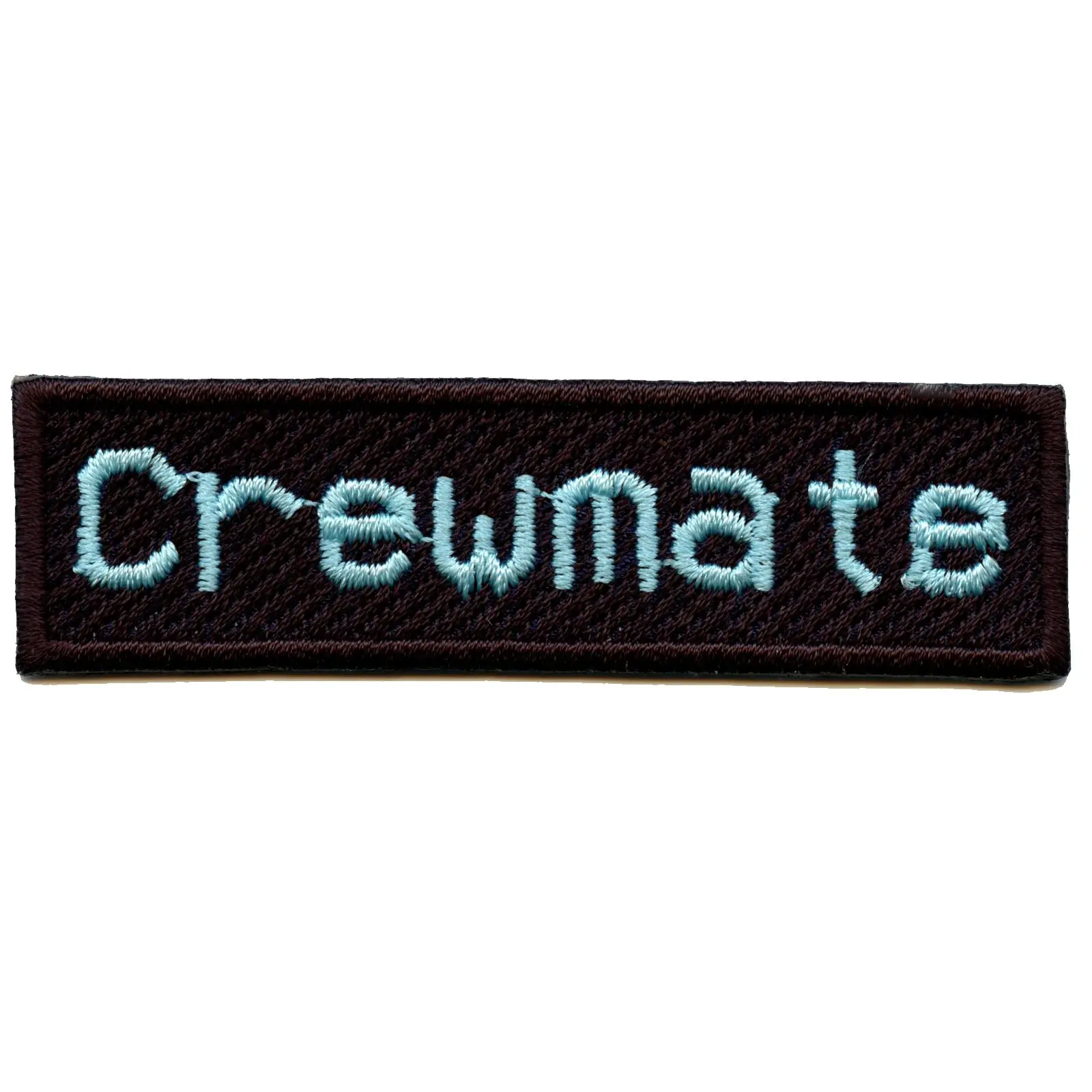 Crewmate Box Logo Embroidered Iron On Patch