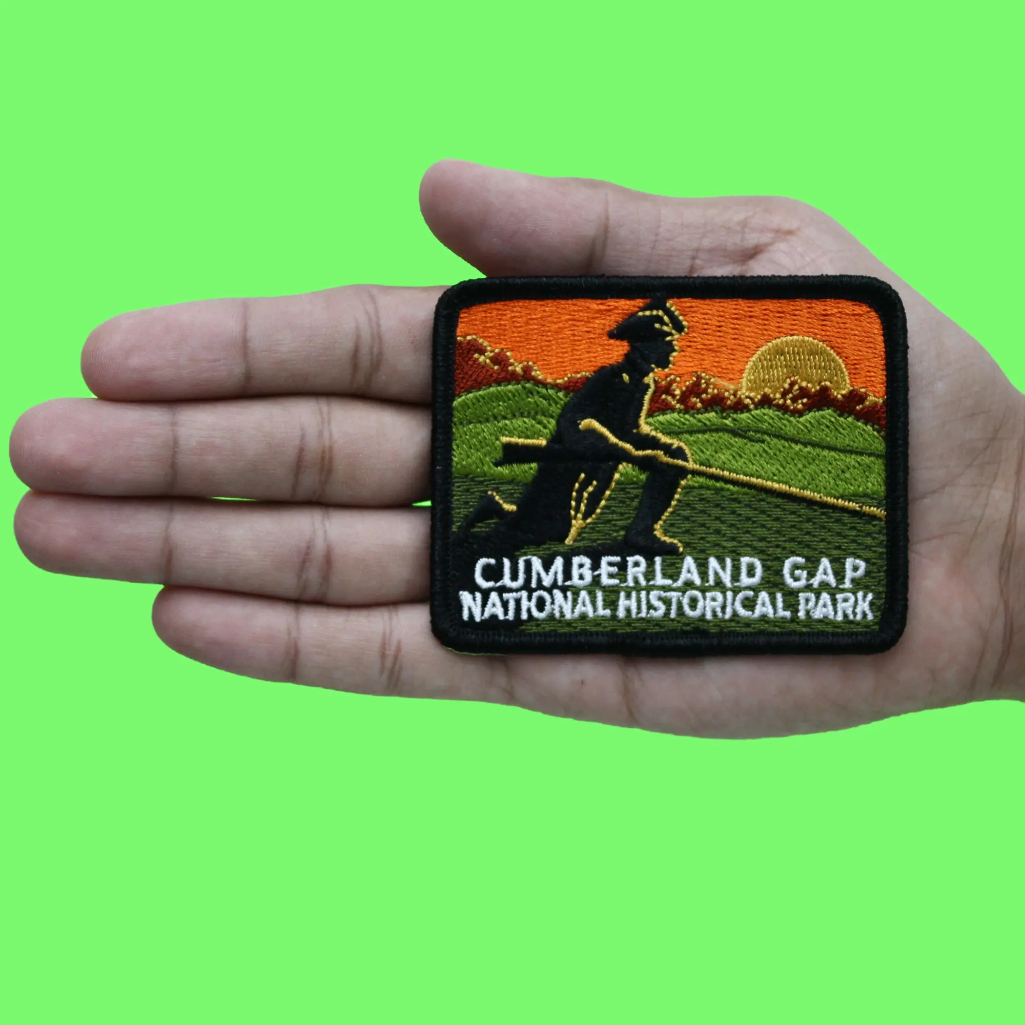 Cumberland GAP National Park Patch Pioneer Travel Embroidered Iron On - Image 2