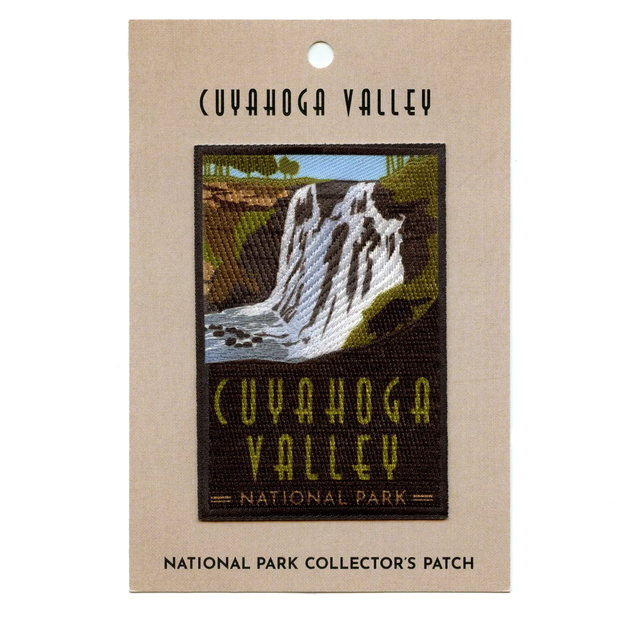 Cuyahoga Valley Ohio Patch National Historical Park Sublimated Embroidered Iron On - Image 2