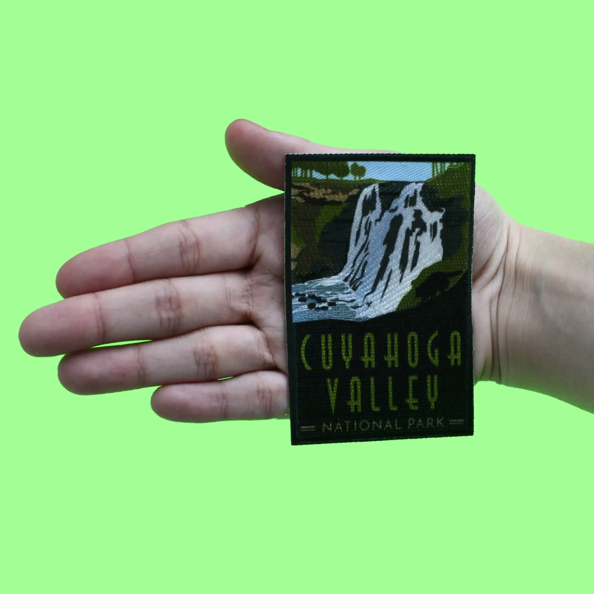 Cuyahoga Valley Ohio Patch National Historical Park Sublimated Embroidered Iron On - Image 3