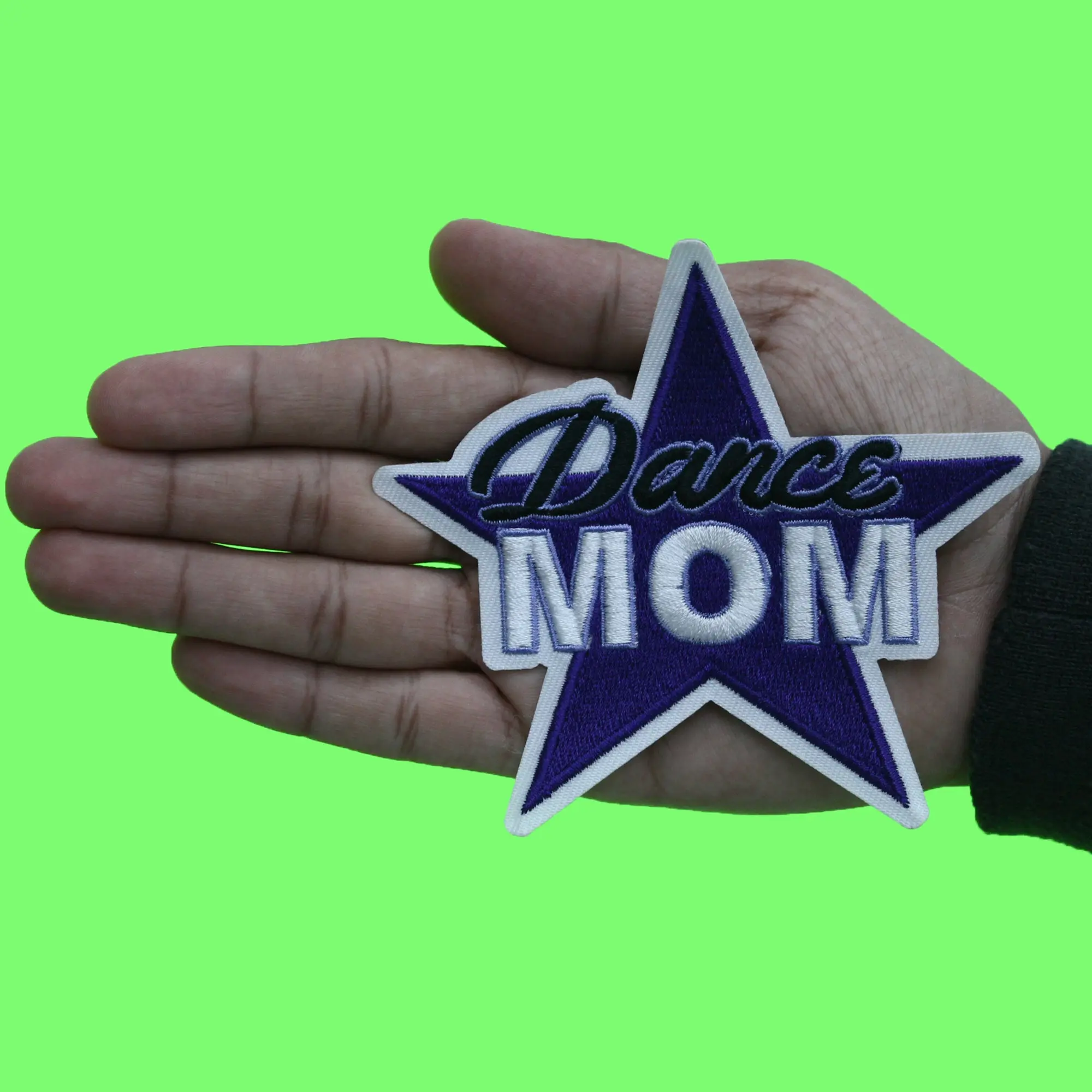 Dance Mom Star Patch Hobby Sports Competitive Embroidered Iron On - Image 2