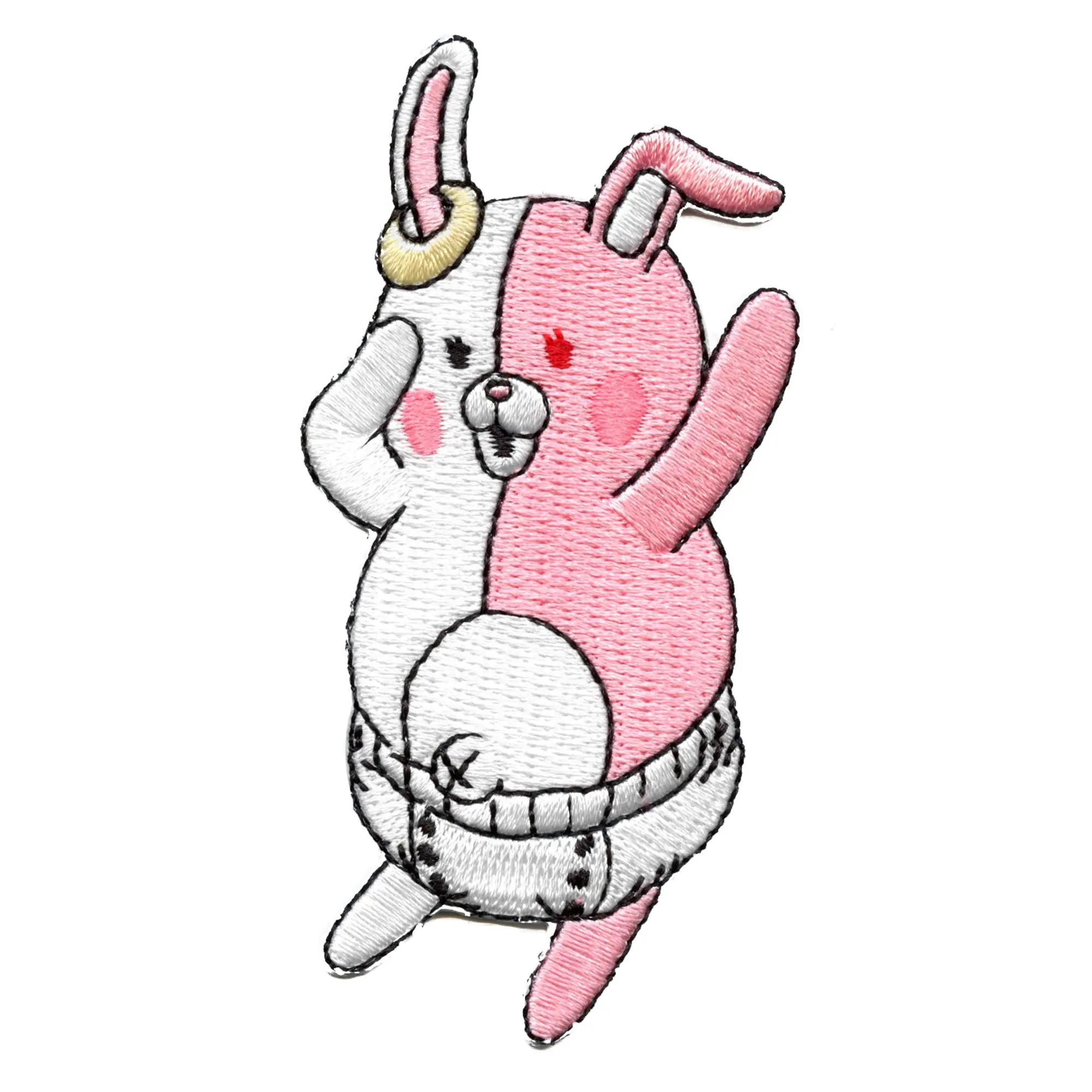 Danganronpa Monomi Rabbit DR3 Patch Japanese Anime Game Embroidered Iron On