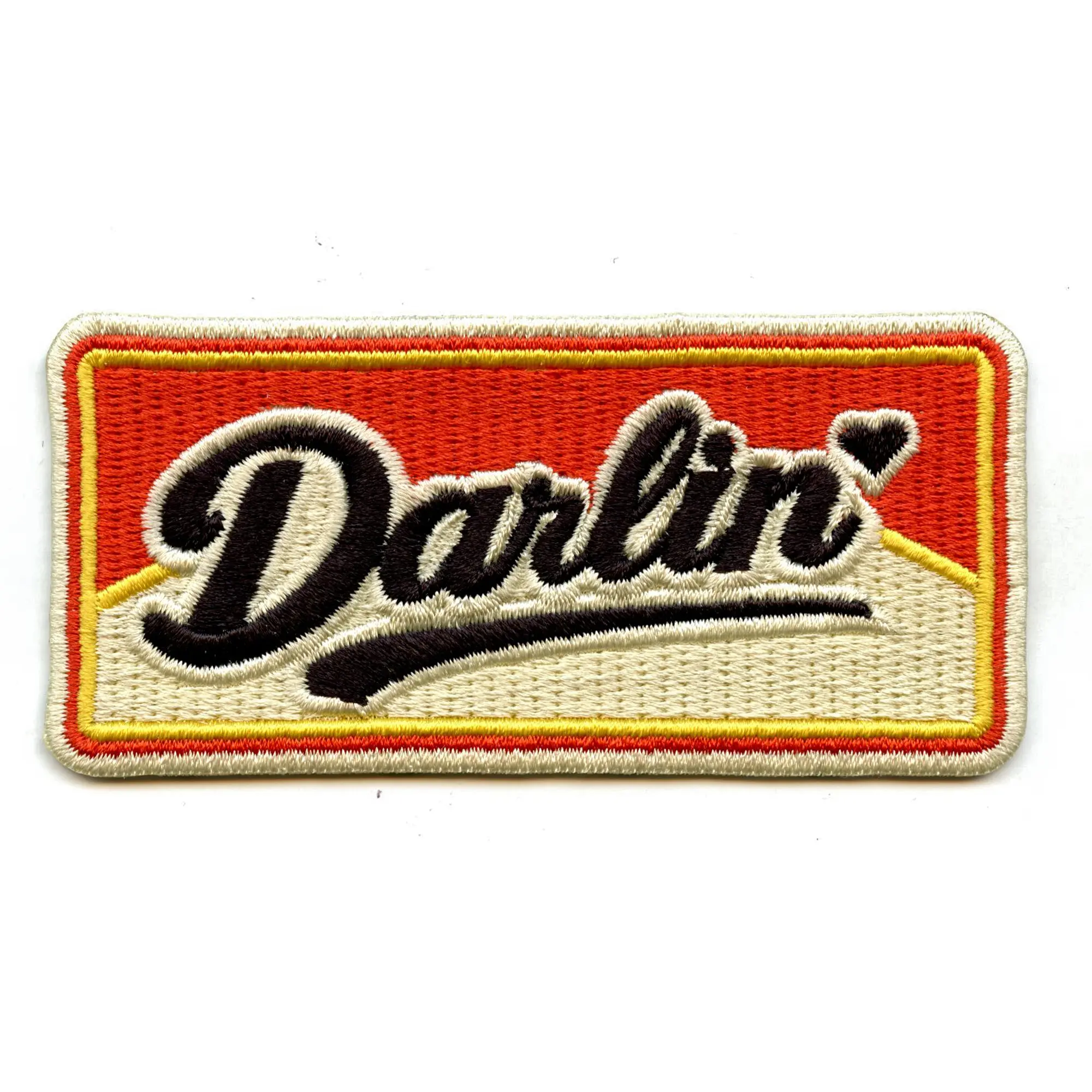 Darlin Heart Vintage Patch Western Country Box Embroidered Iron On
