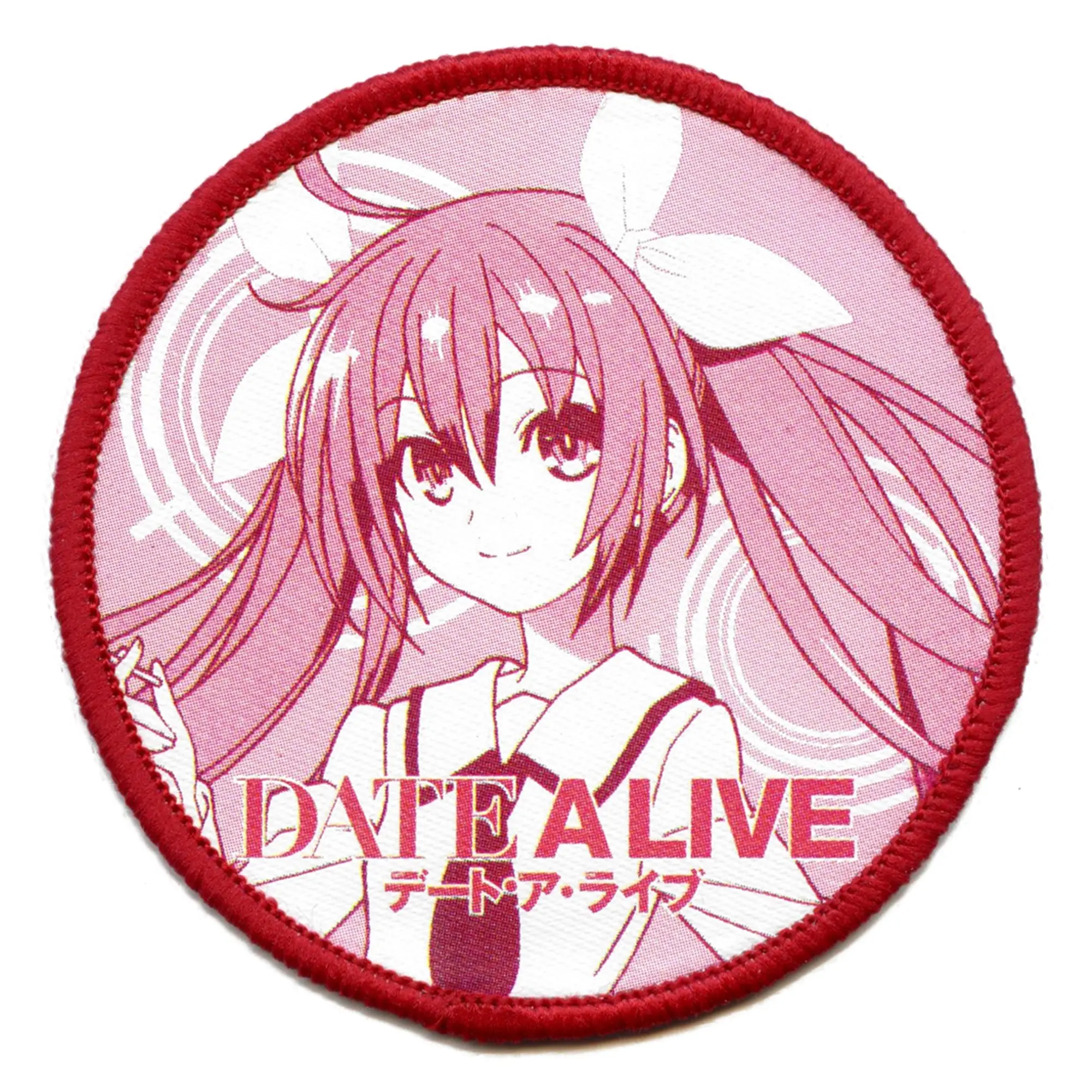 Date A Live Kotori Patch Airship Commander Spirit Pink Sublimated Sew On