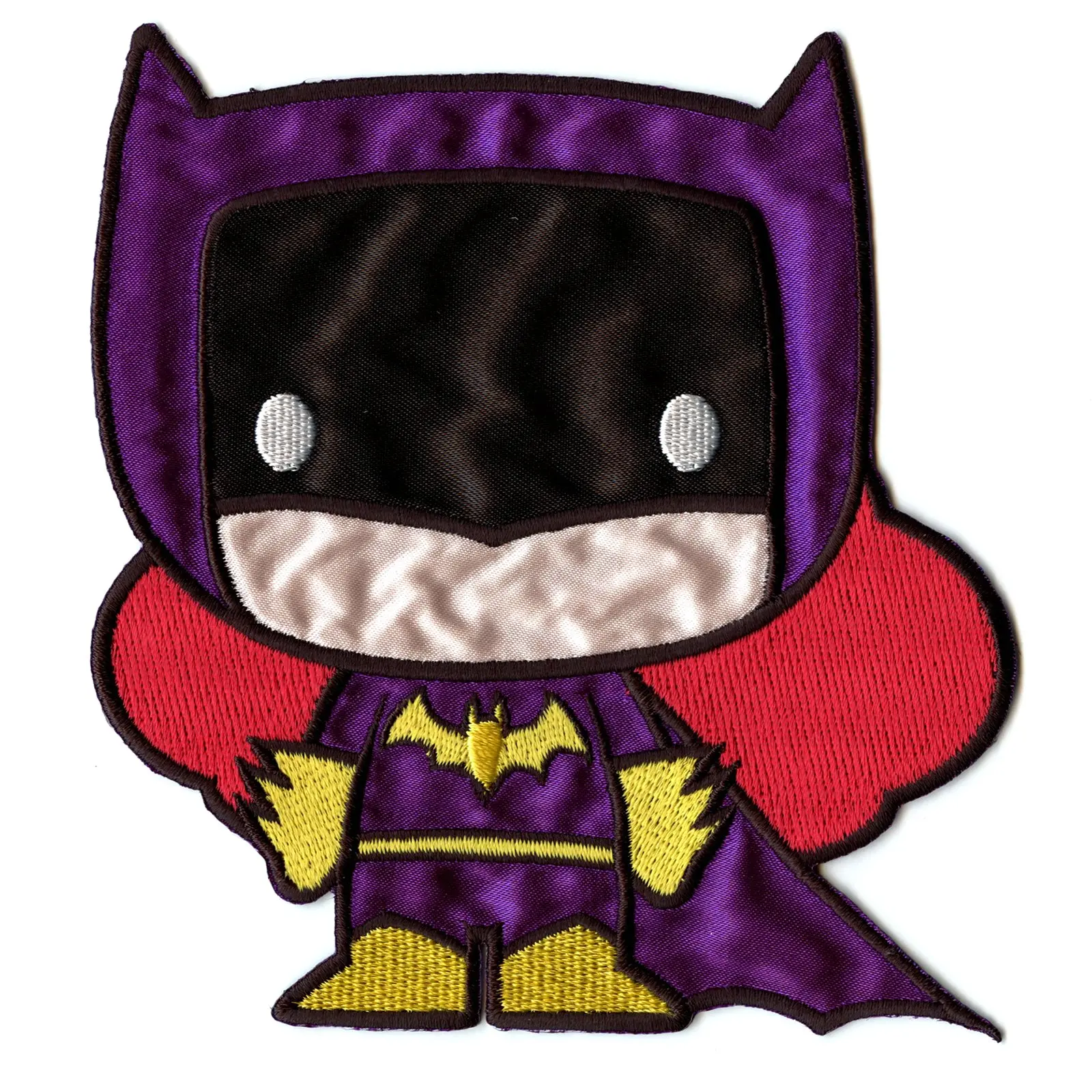 DC Comics Purple Batgirl Embroidered Iron on Applique Patch