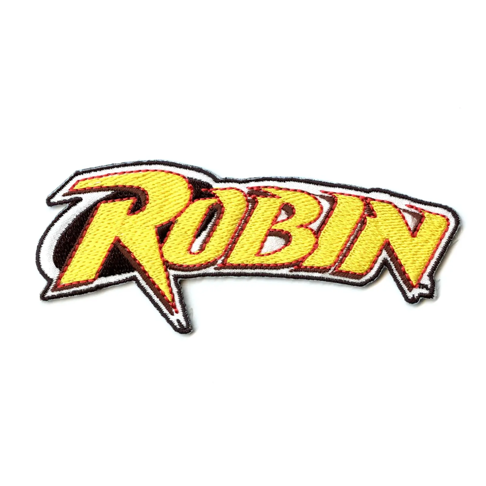 Dc Comics Robin Batman Script Iron on Embroidered Patch - Image 2