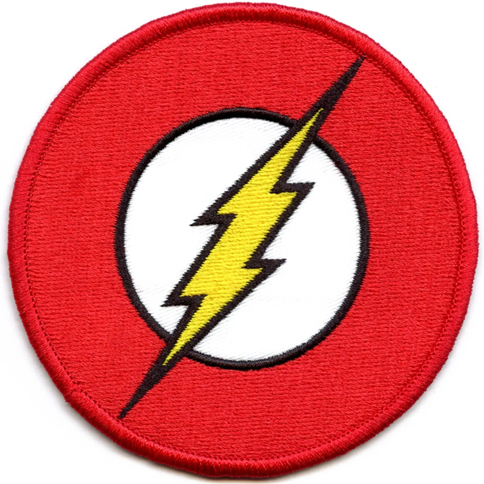 Dc Comics The Flash Embroidered Iron on Patch