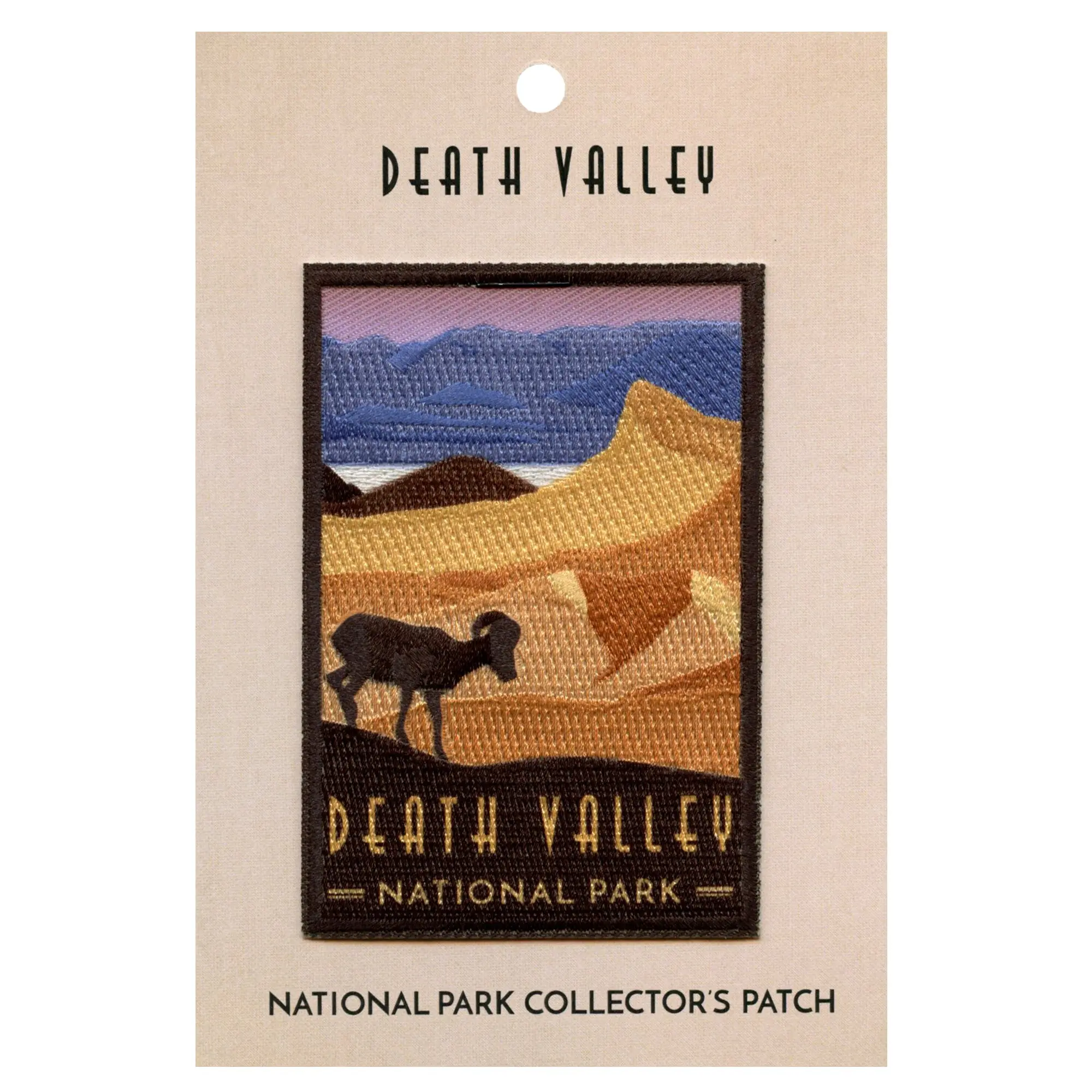 Death Valley National Park Patch California Travel Desert Sublimated Iron On - Image 2