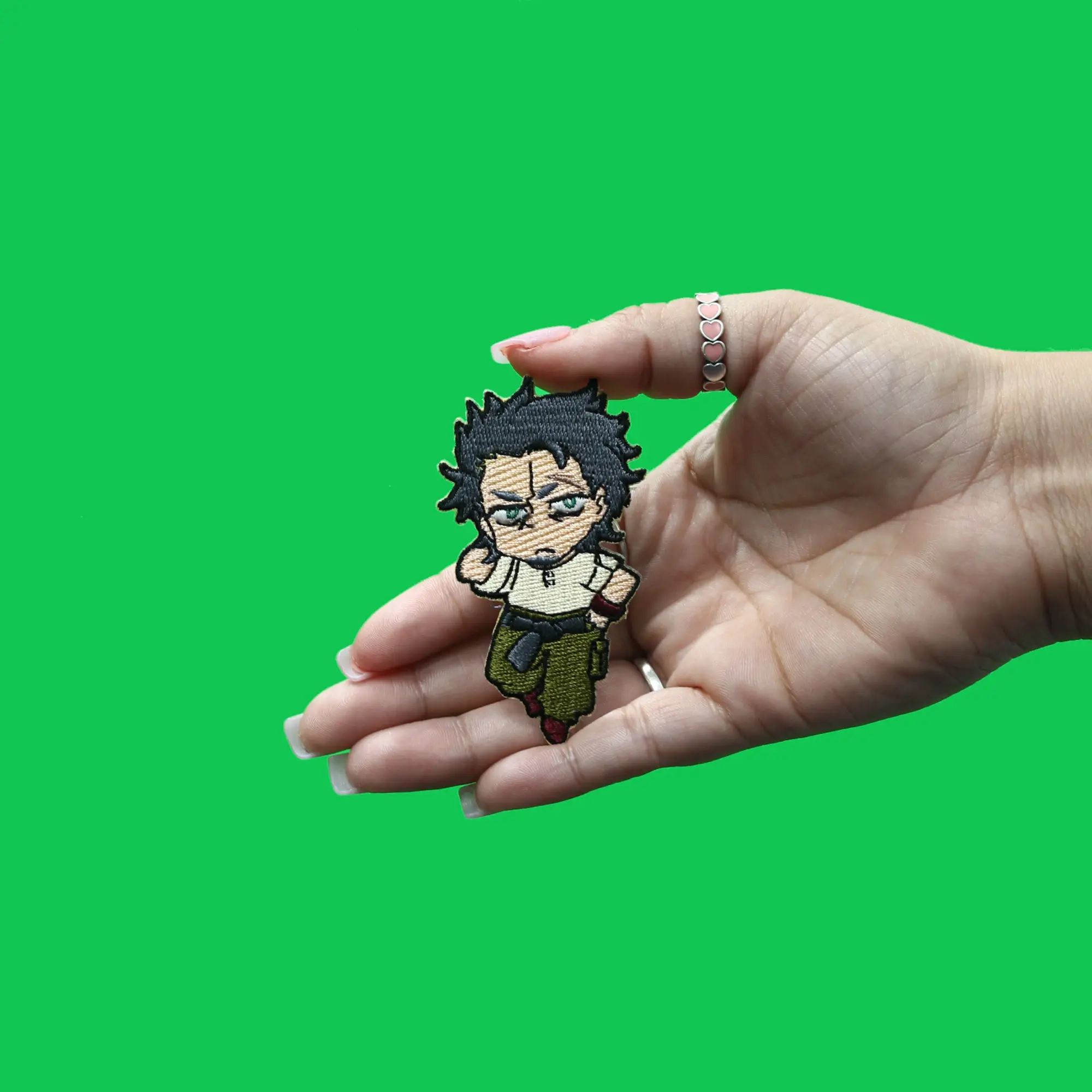 Deca-Dence Kaburagi Patch Anime Warrior Cyborg Embroidered Iron On - Image 2