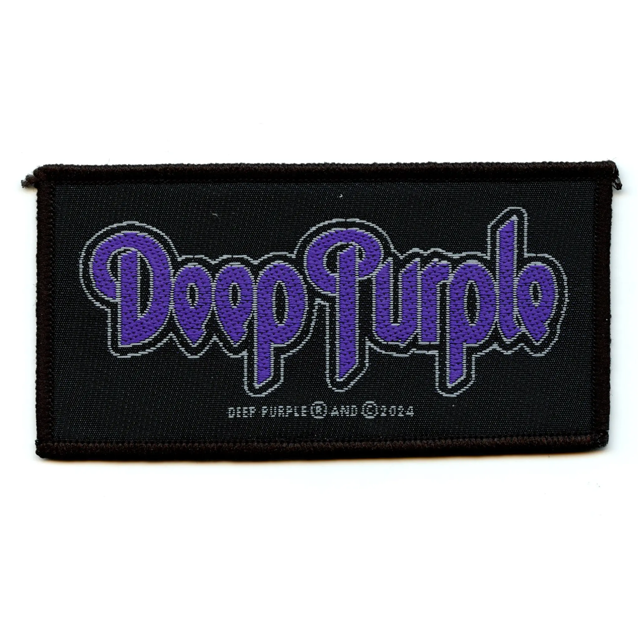 Deep Purple Logo Patch Rock Band Woven Sew On
