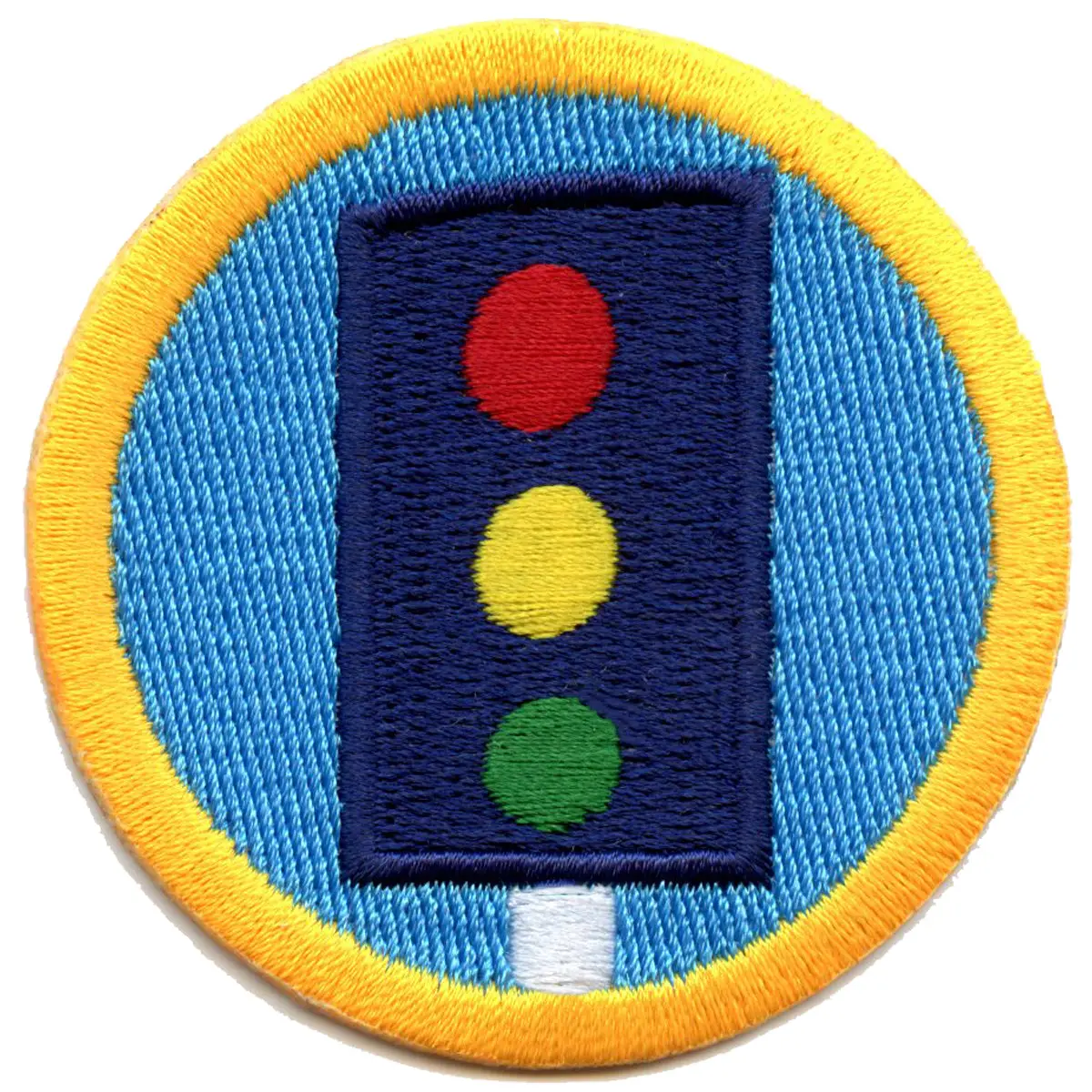 Defensive Driving Scout Merit Badge Embroidered Iron on Patch