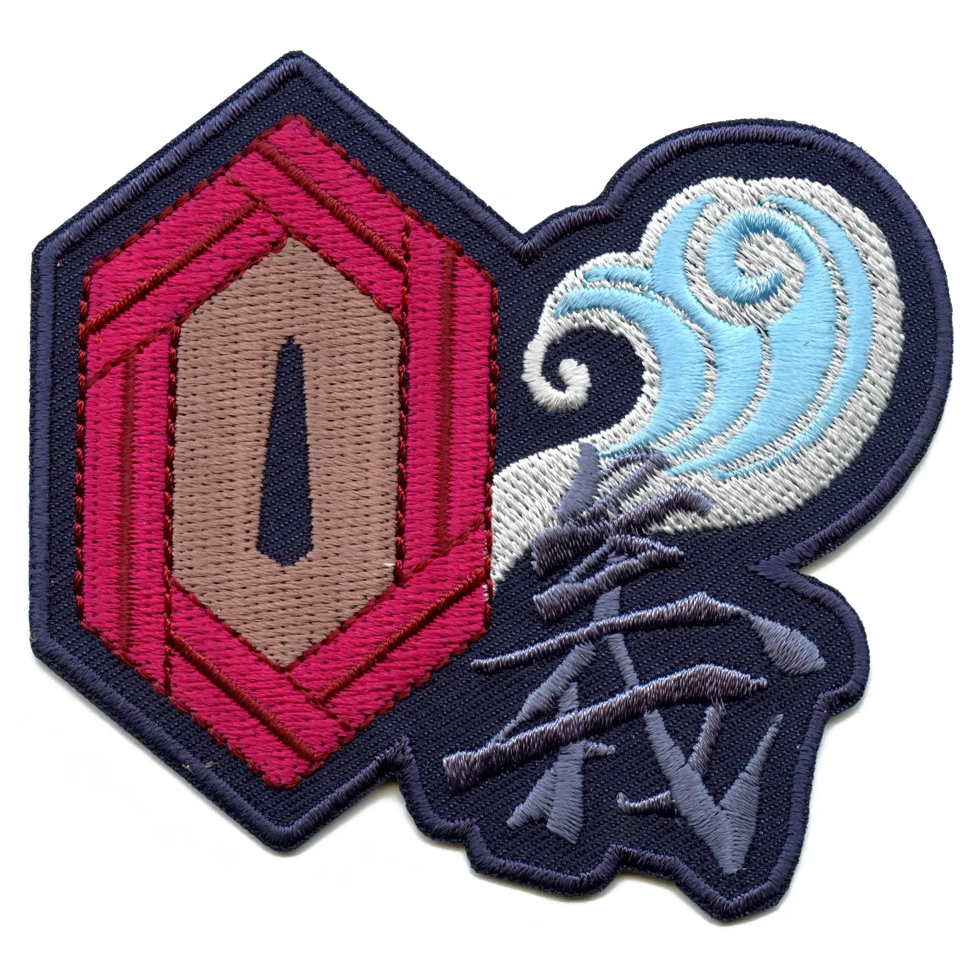 Demon Slayer Giyuu Name Anime Embroidered Iron On Patch