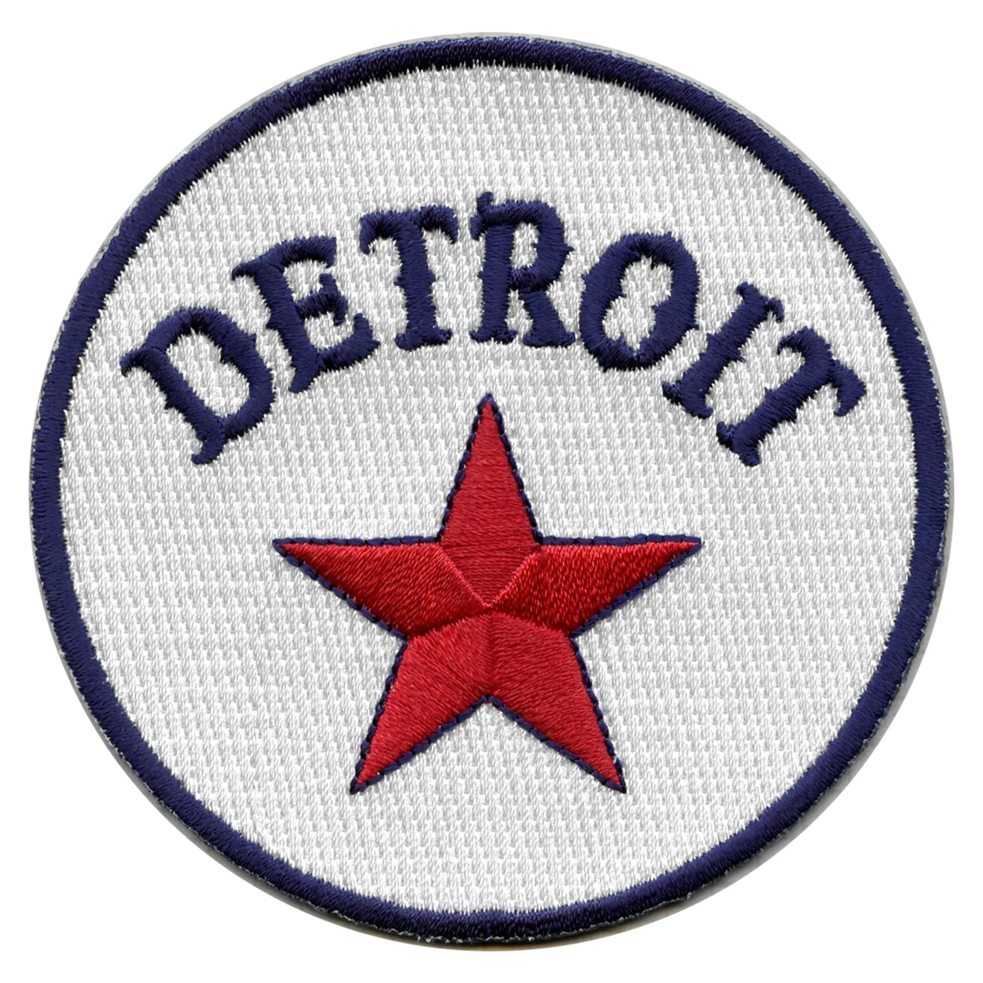 Detroit Tigers Jersey Patch 100 Years Star Collector Embroidered Iron On - Image 2