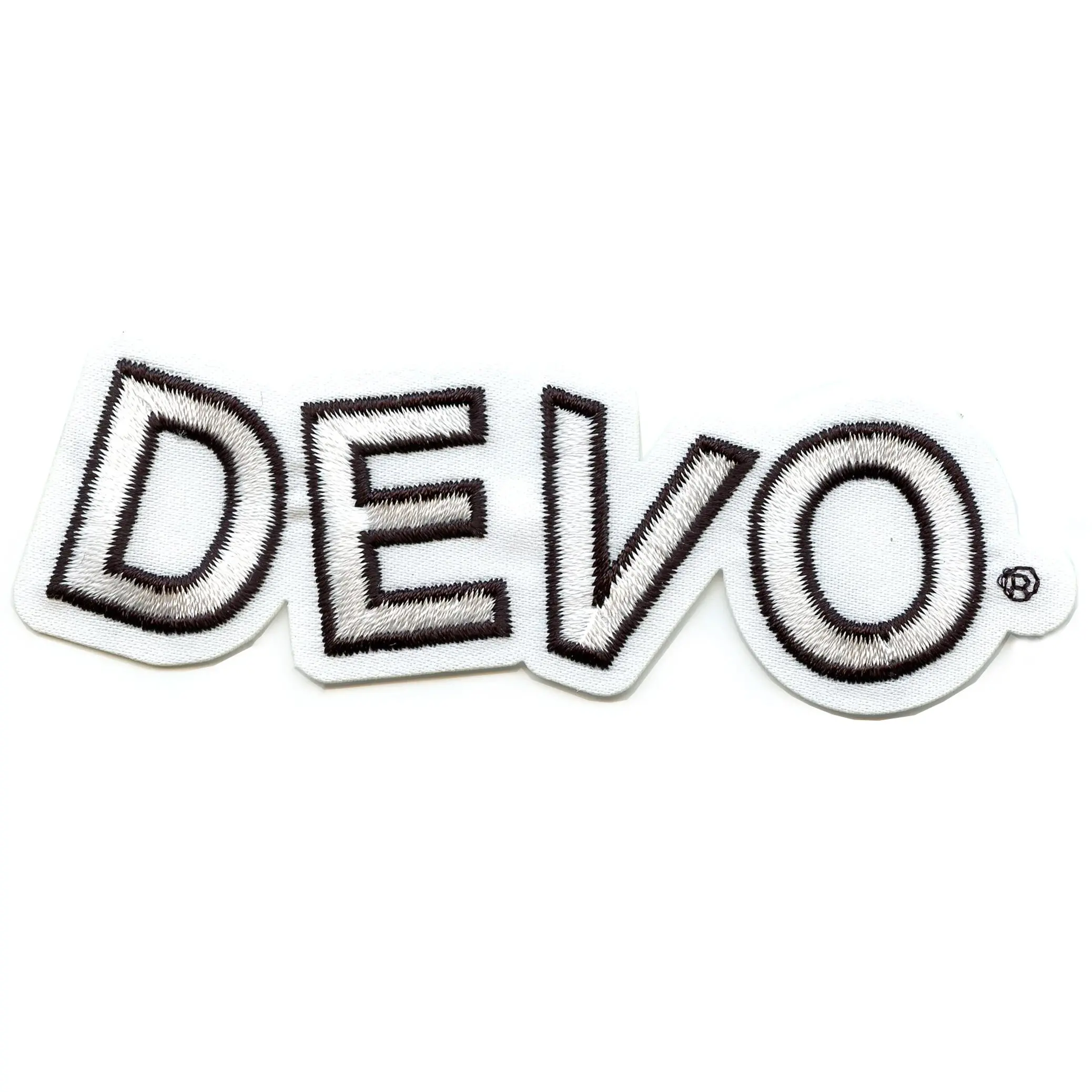 Devo Band Logo Patch New Wave Music Embroidered Iron On