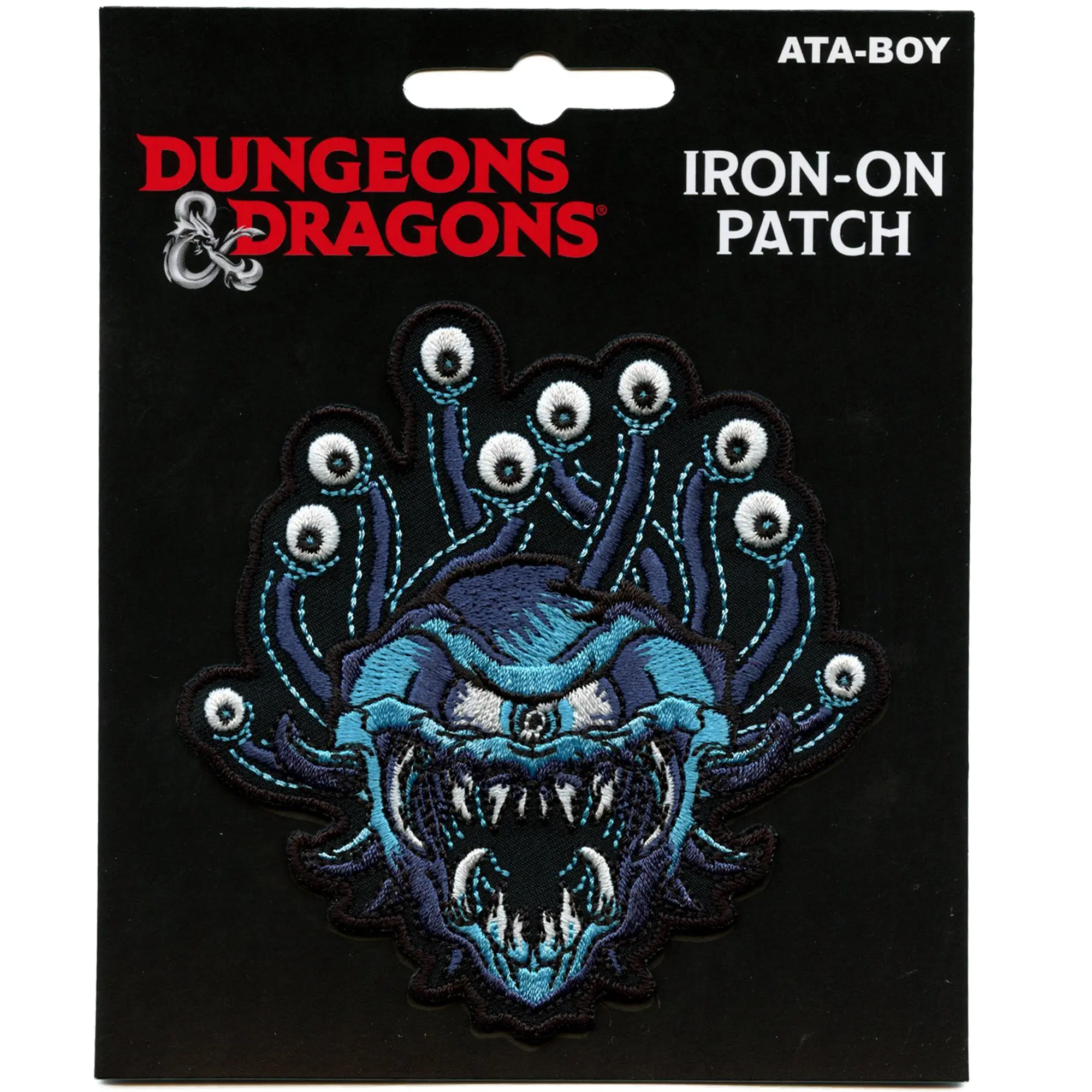 Dungeons And Dragons Beholder Patch Demon Creature Game Embroidered Iron On - Image 2