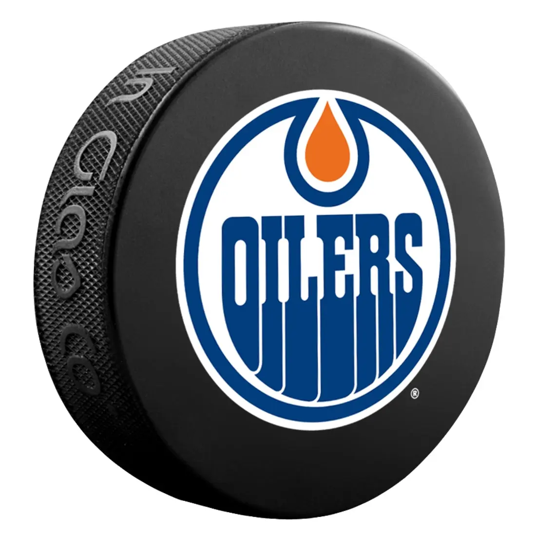 Edmonton Oilers Basic Collectors NHL Hockey Game Souvenir Puck