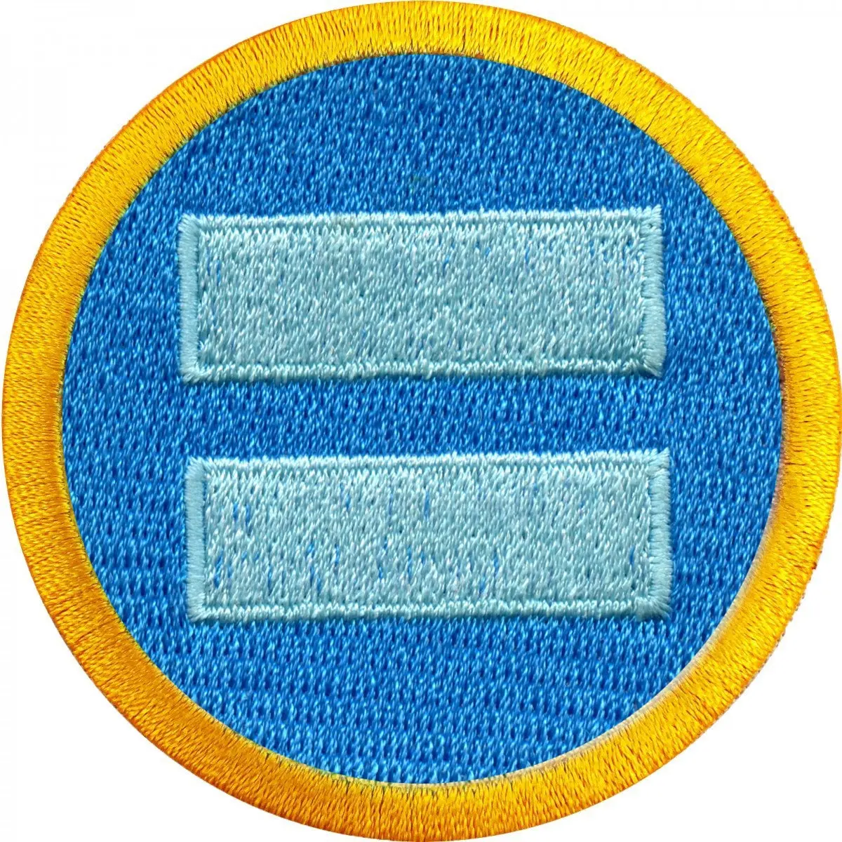 Equality Scout Merit Badge Embroidered Iron-on Patch