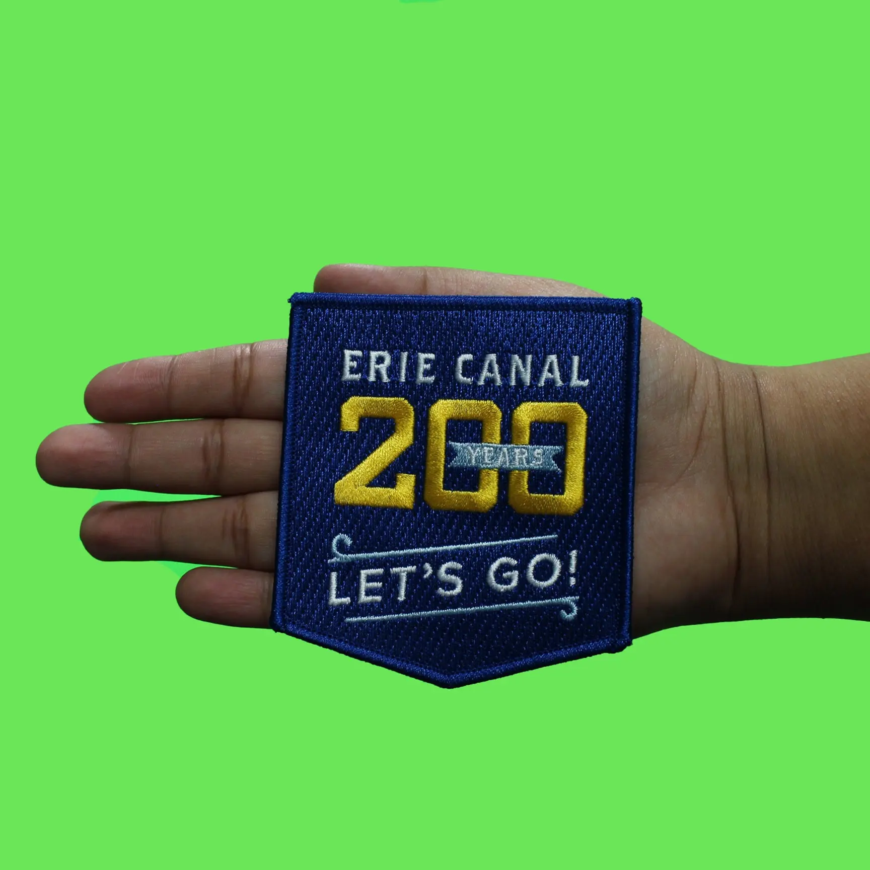 Erie Canal 200 Years National Park Travel Patch Embroidered Iron On Patch - Image 3