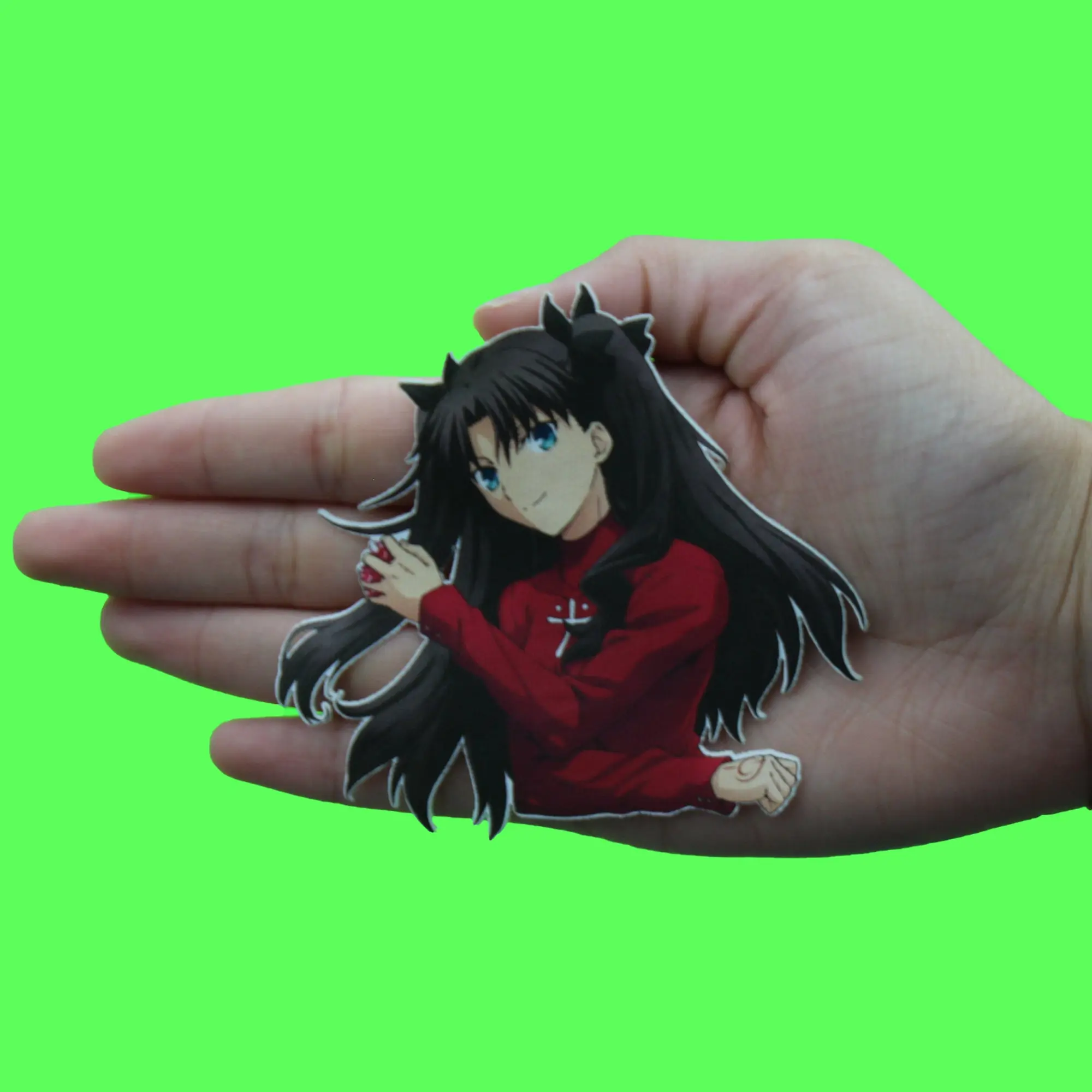 Fate Stay Night Tohsaka Patch Fantasy Anime Novel Sublimation Iron On - Image 2