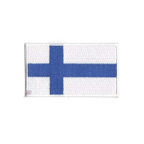 Finland Embroidered Country Flag Patch