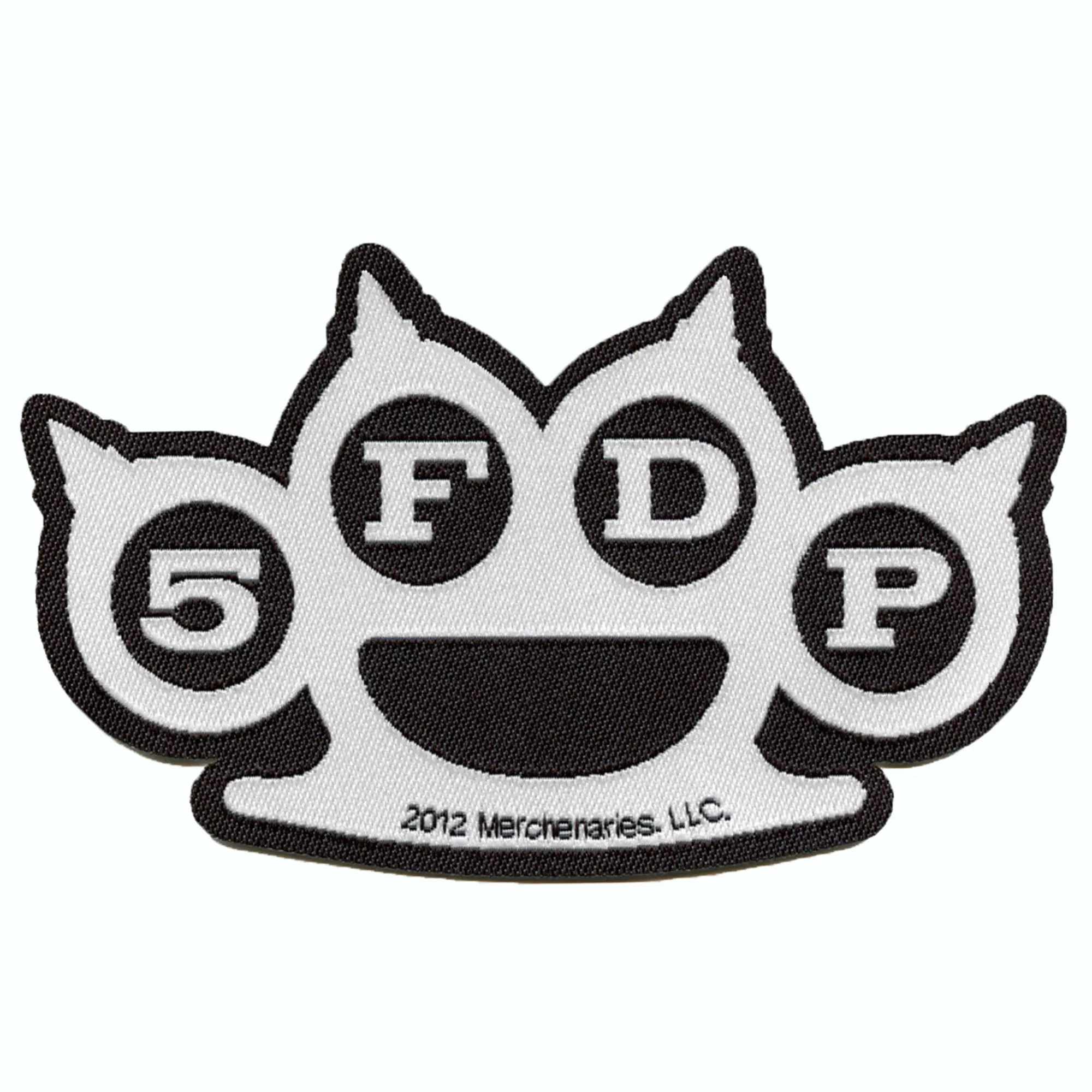 Five Finger Death Punch Knuckles Patch Heavy Metal Band Woven Sew On