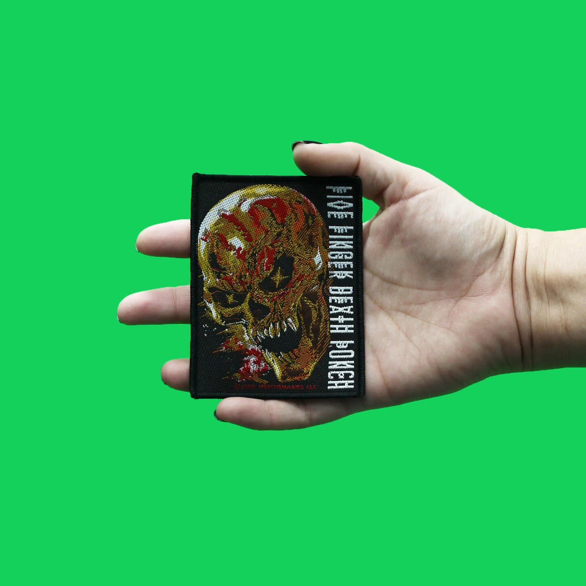 Five Finger Death Punch Patch Justice For None Woven Sew On - Image 2