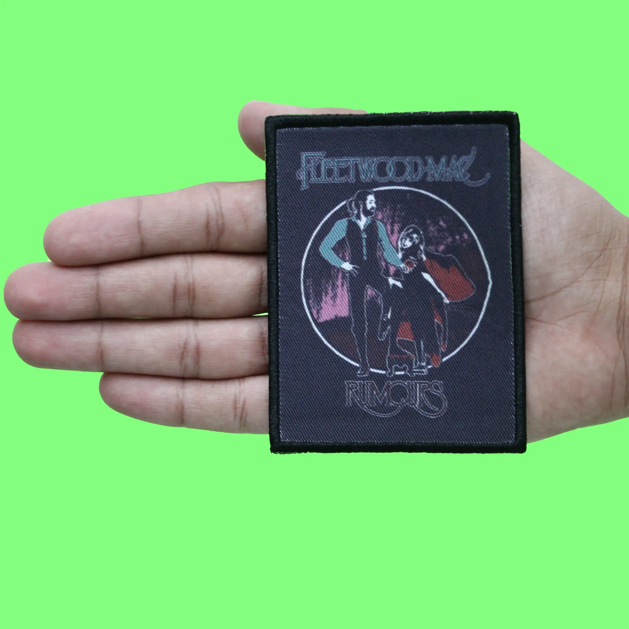Fleetwood Mac Band Patch Iconic Rumours Album Sublimated Iron On - Image 2