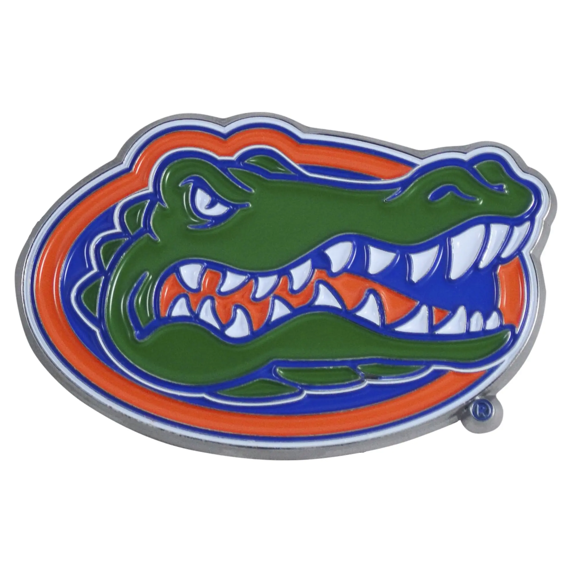 Florida Gators Solid Metal Color Emblem