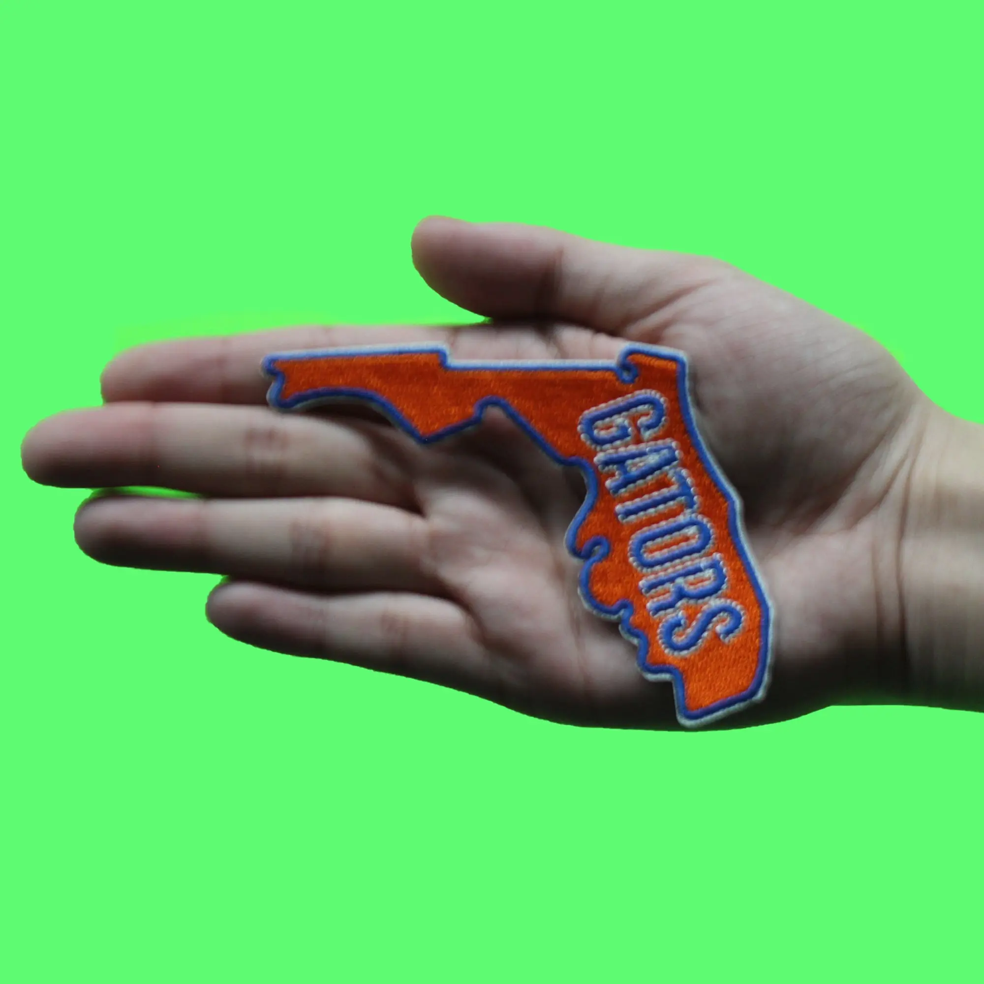 Florida Alligator State Patch College University Student Souvenir Embroidered Iron On - Image 2