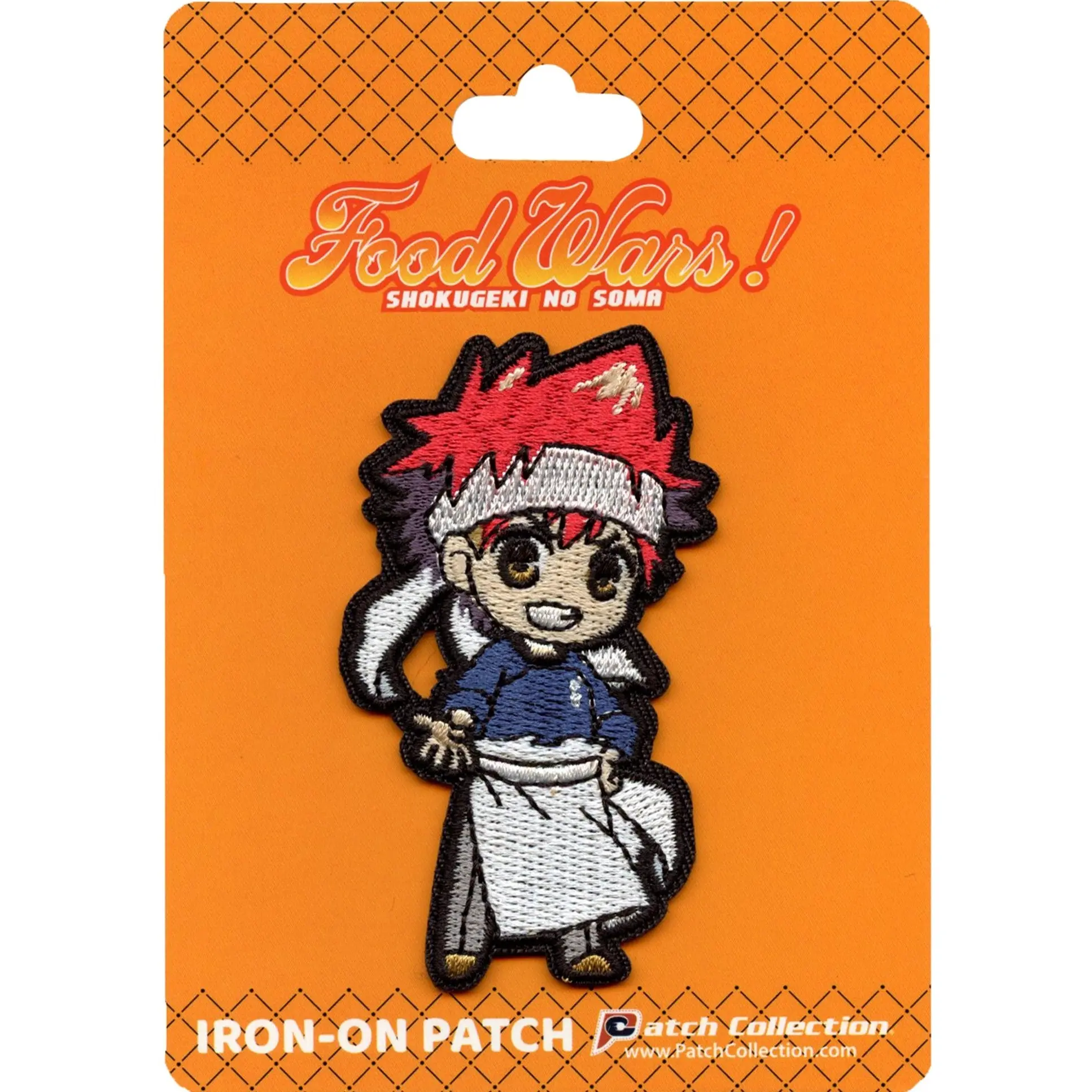 Food Wars Sōma Yukihira Patch Chef Food Anime Embroidered Iron On