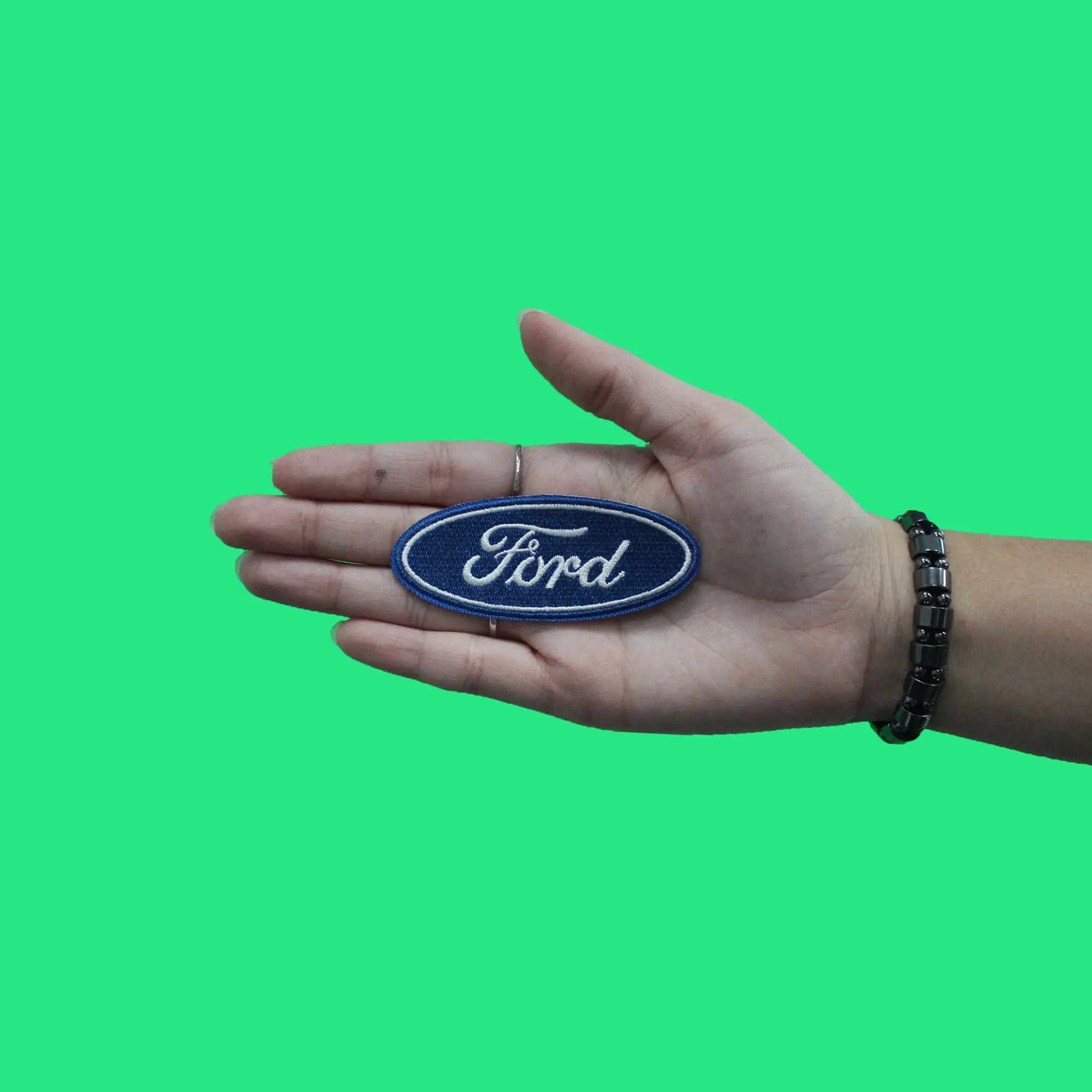 Ford Motor Company Logo Patch American Automotive Embroidered Iron On - Image 3