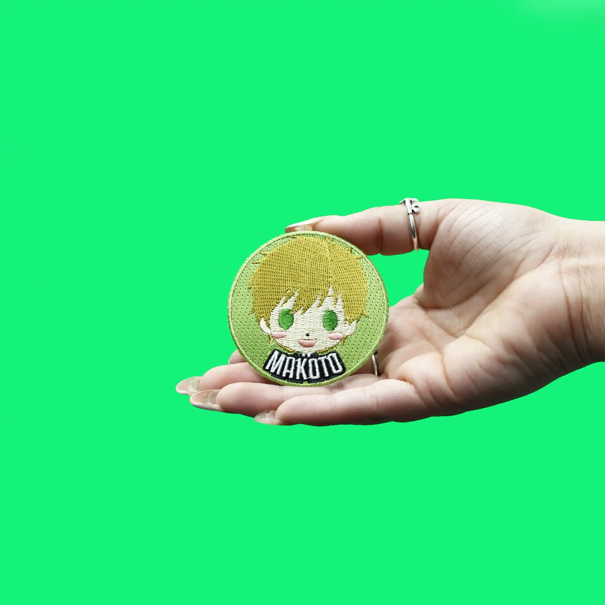 Free! Makoto Tachibana Patch Iwatobi Backstroke Swimmer Embroidered Iron On - Image 2