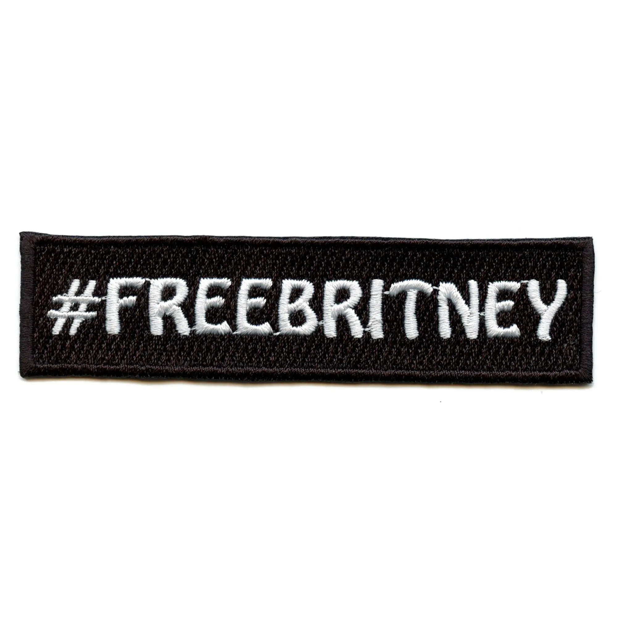 FREEBRITNEY Patch Hashtag Movement Embroidered Iron On