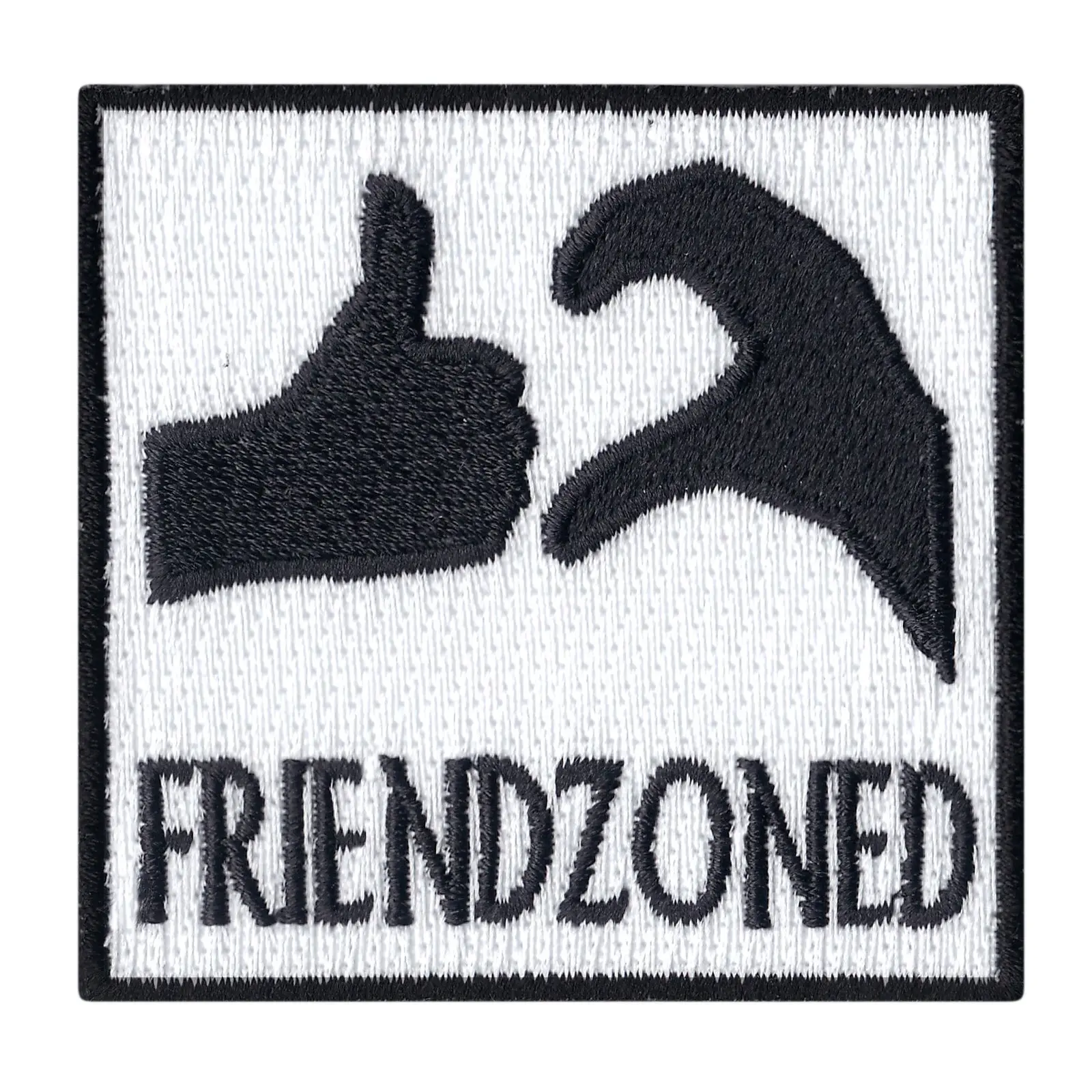 Friendzoned Meme Iron On Patch