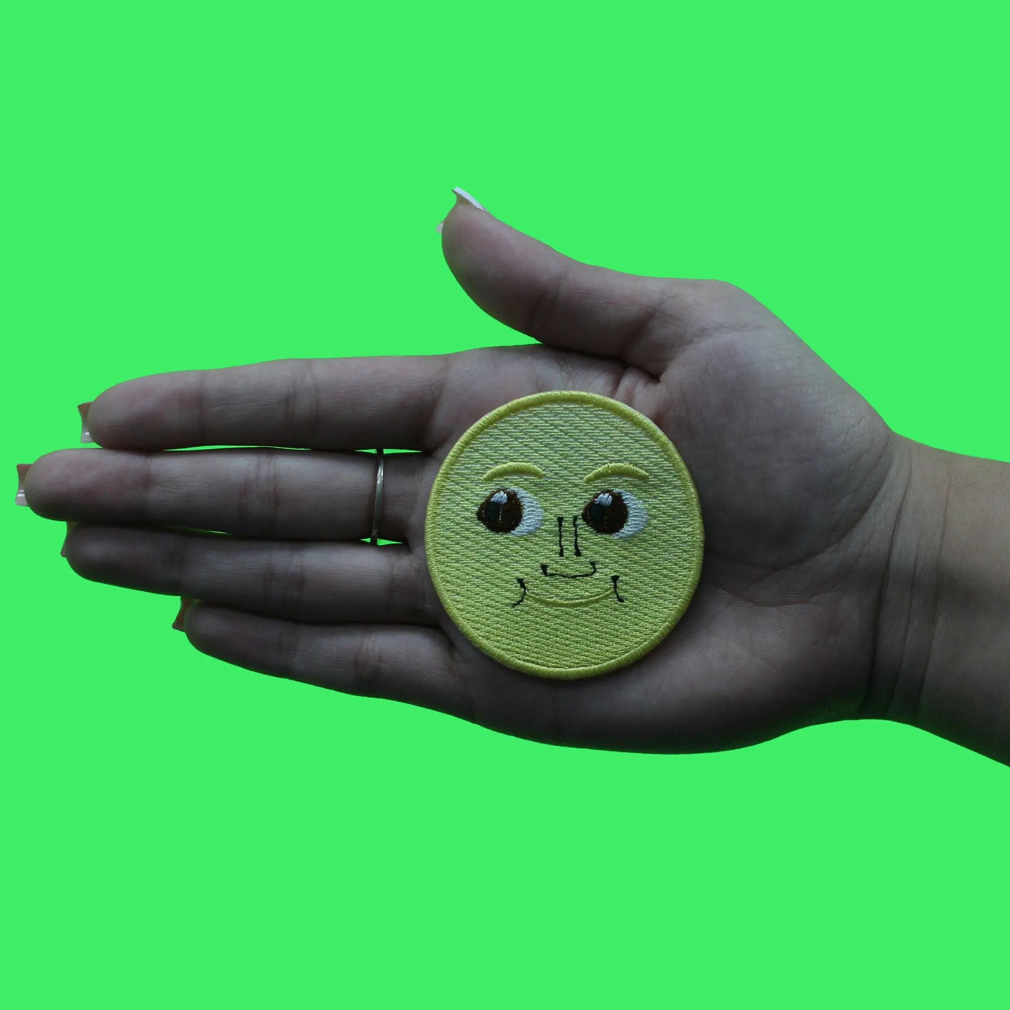 Full Moon Patch Face Phases Night Embroidered Iron On - Image 2